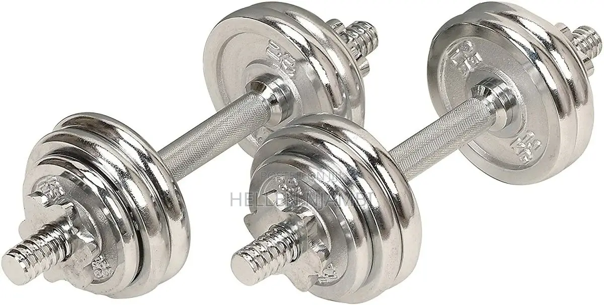 20kgs Chrome Dumbbells With Case
