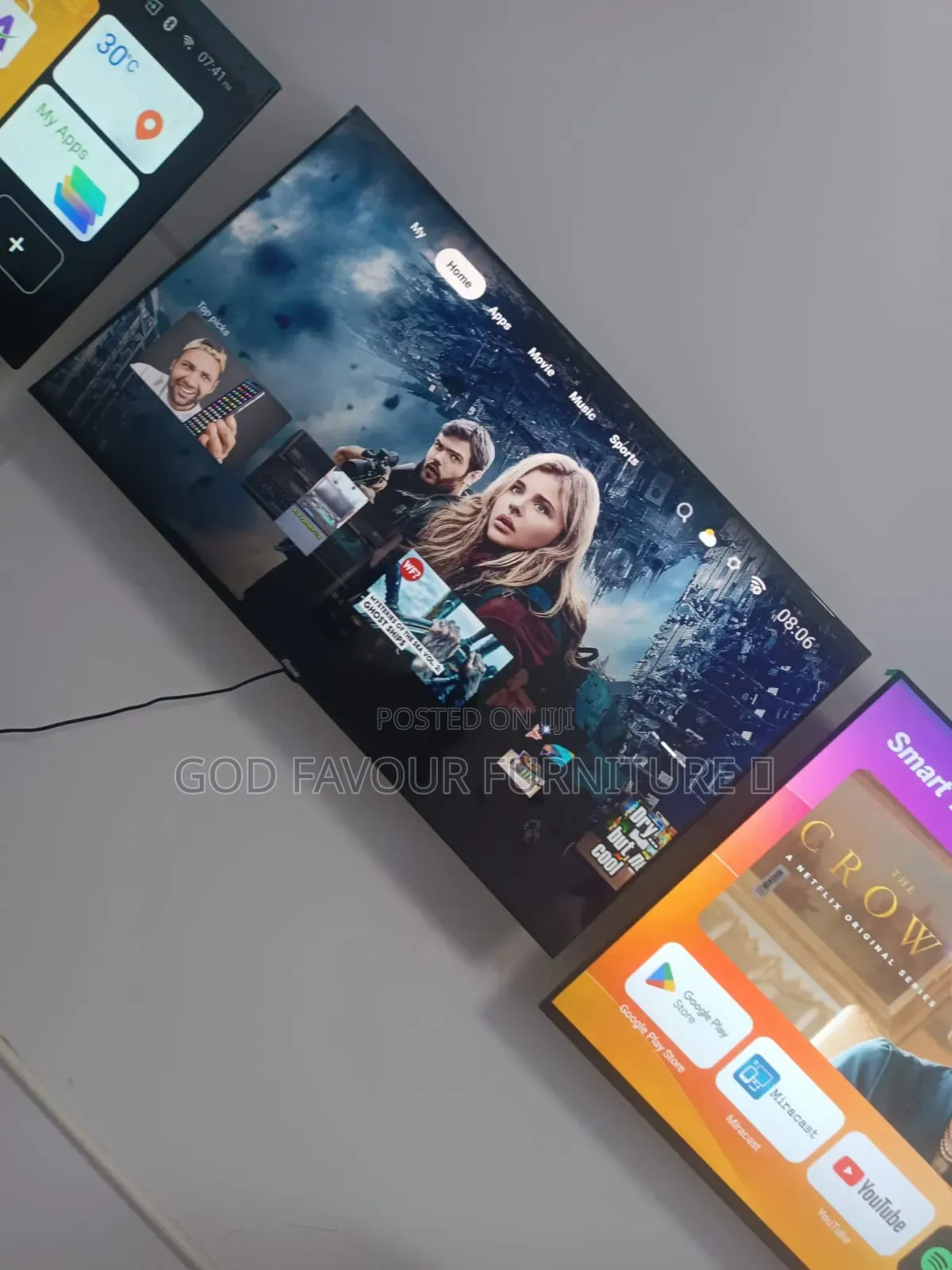 Smart Android Tv Modern 32 Inches Jk8yf