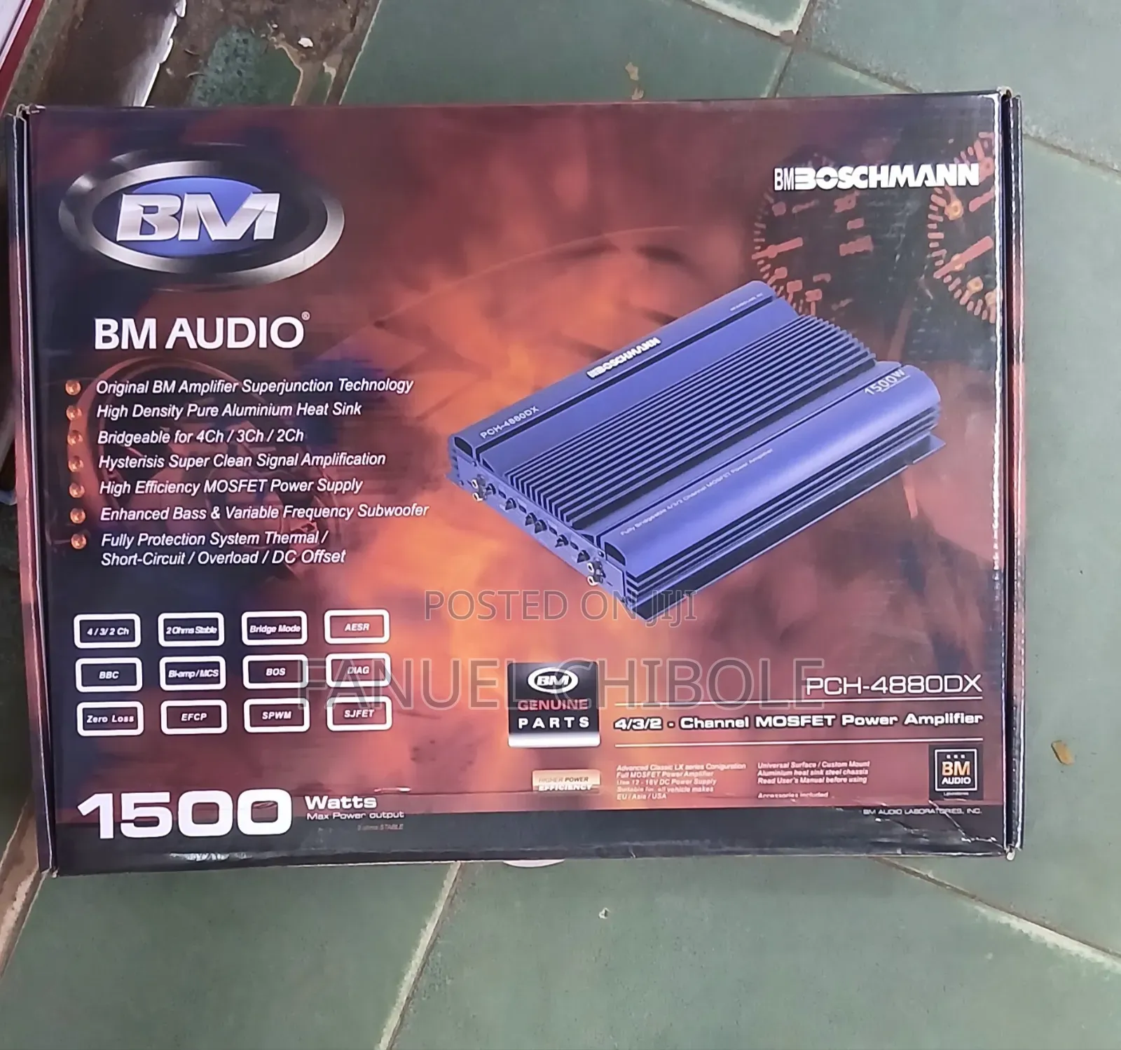 1500w Boschman Car Amplifier