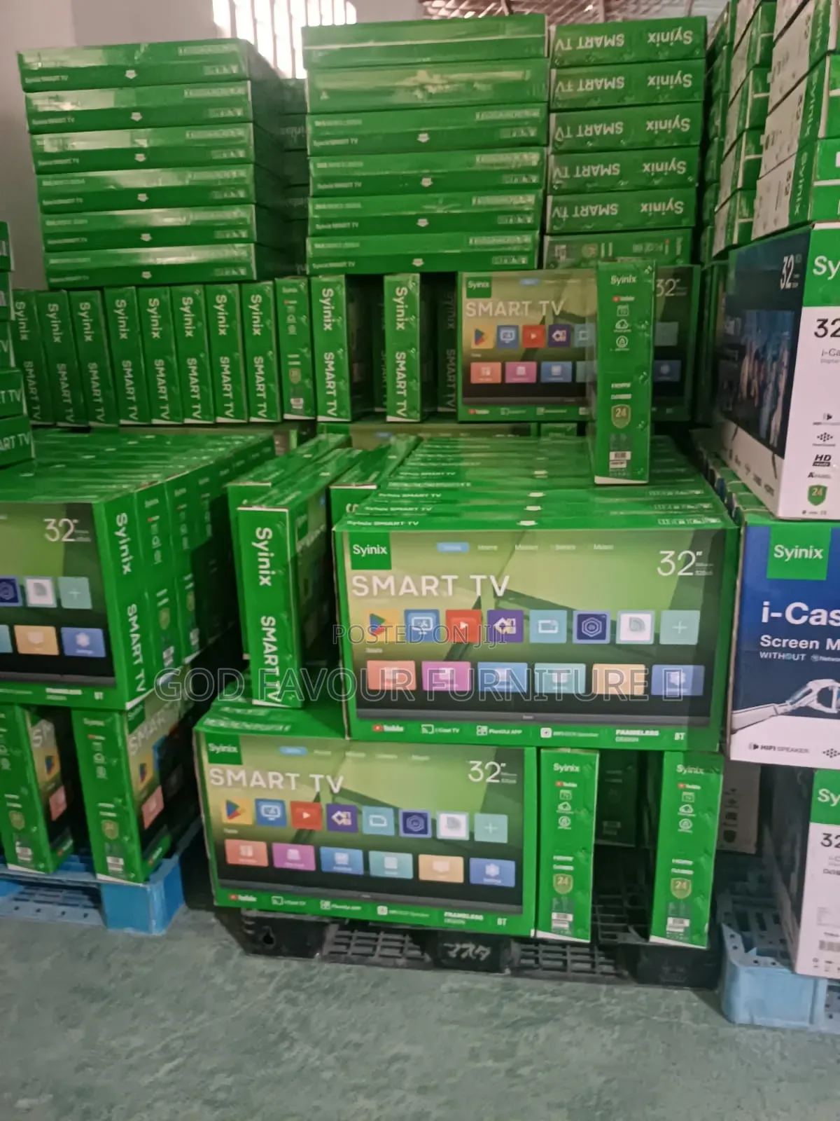 Modern 32 Syinix Smart Android Tv Hj9yf
