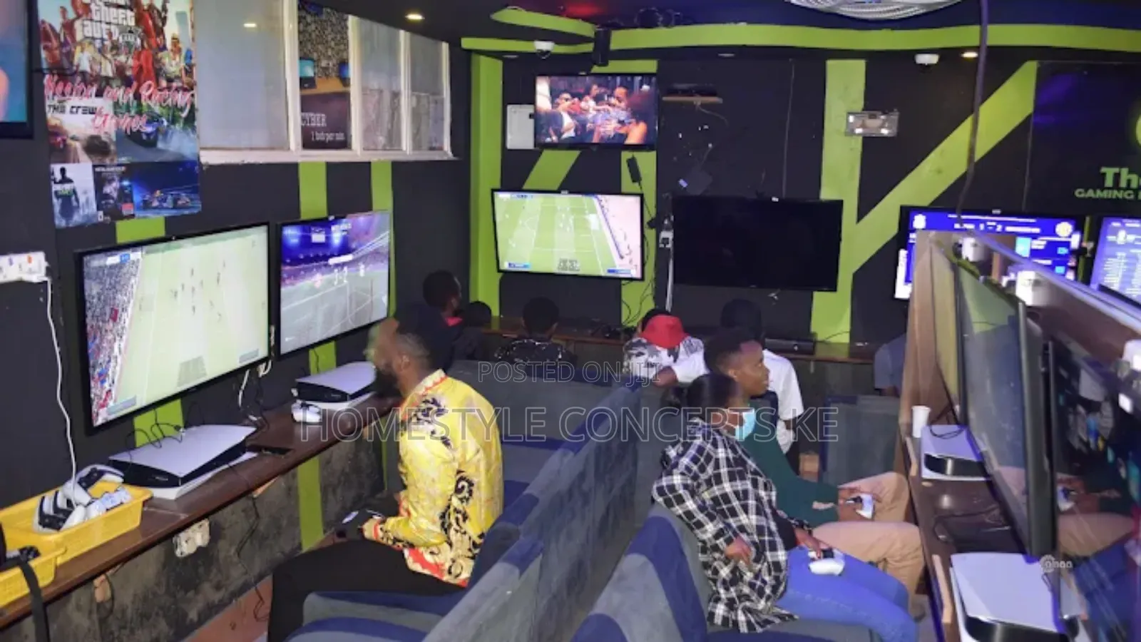Gamers Lounge Games Spaces Design Services.