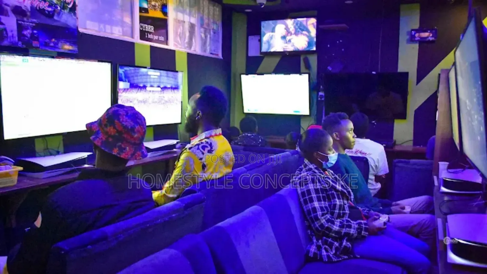 Gamers Lounge Games Spaces Design Services.