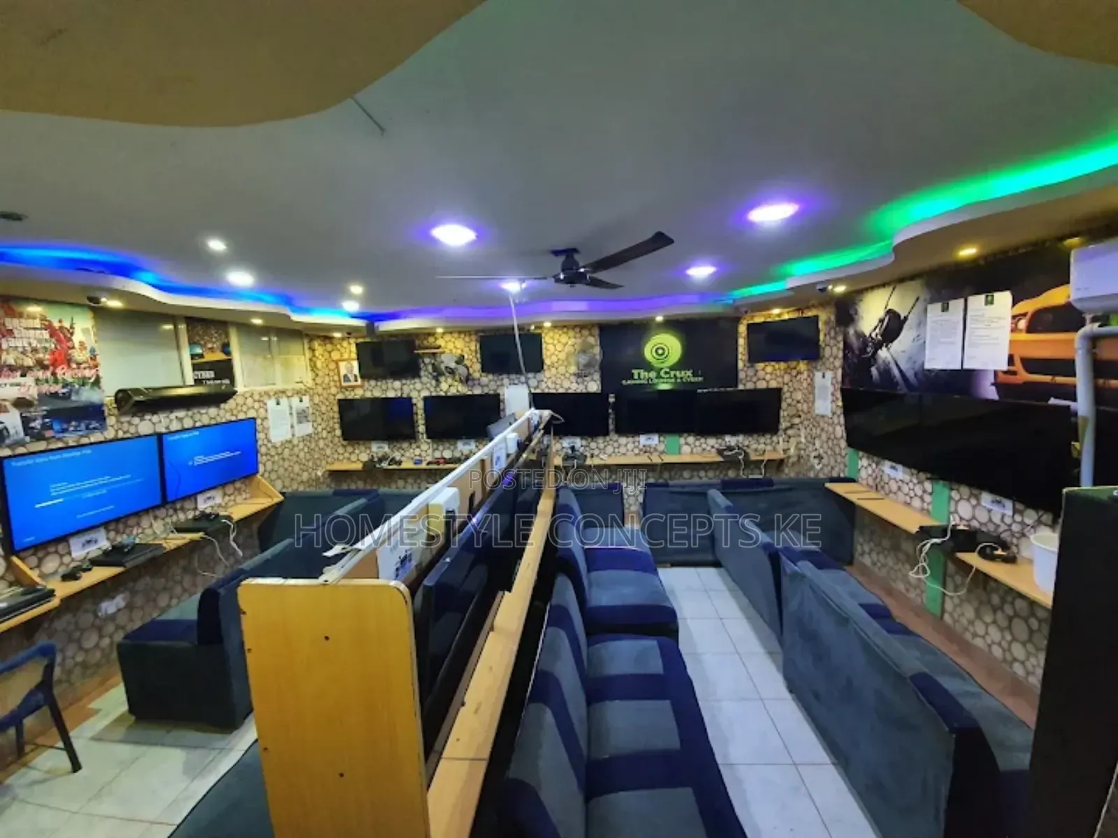 Gamers Lounge Games Spaces Design Services.
