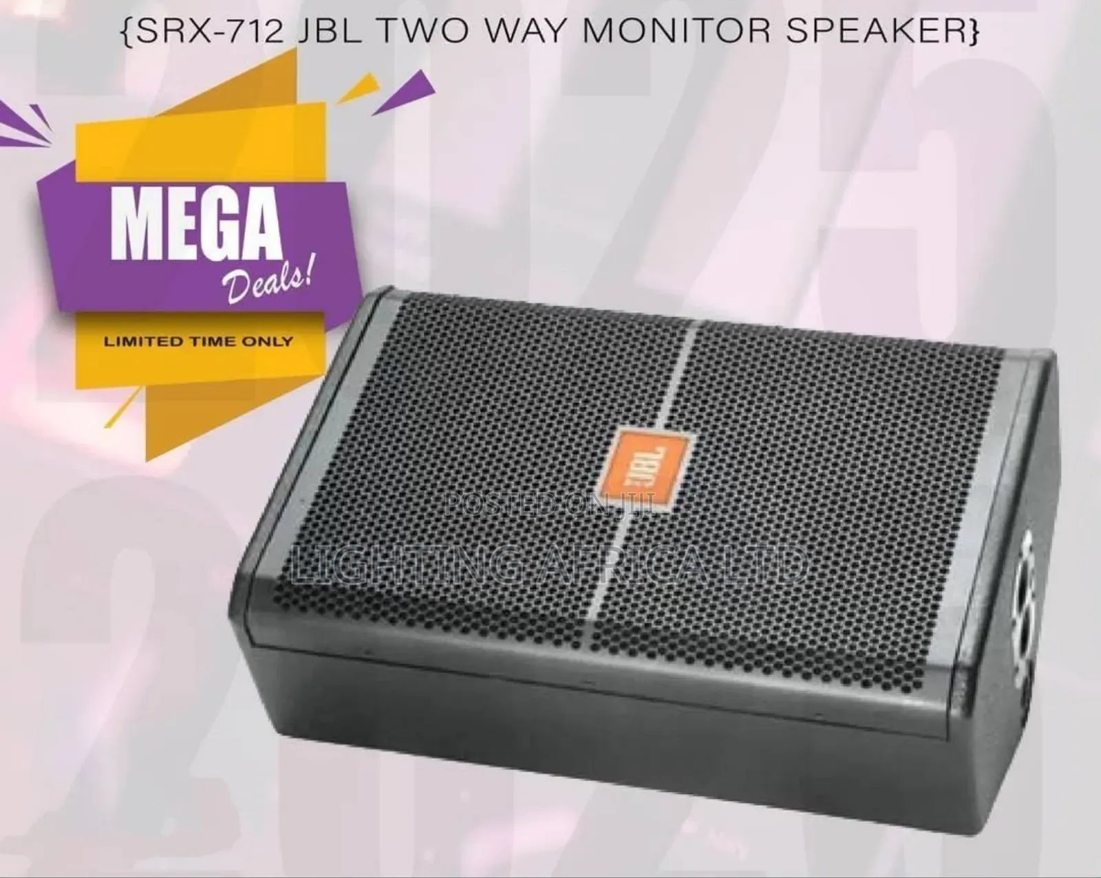 JBL Pro Series 12" Monitor Speaker 500 Watts Cross Fire.