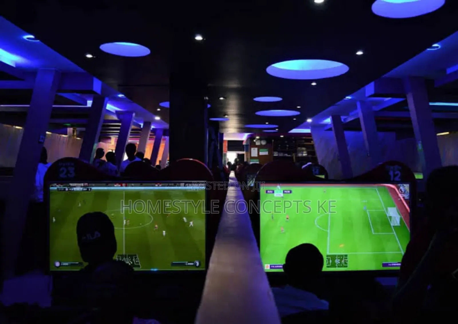 Gaming Lounge Interior Design Services.