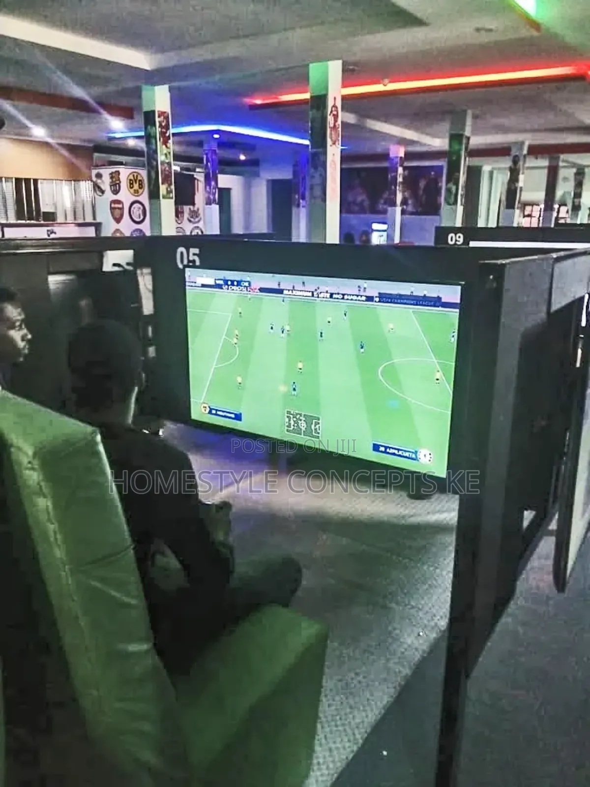 Gaming Lounge Interior Design Services.