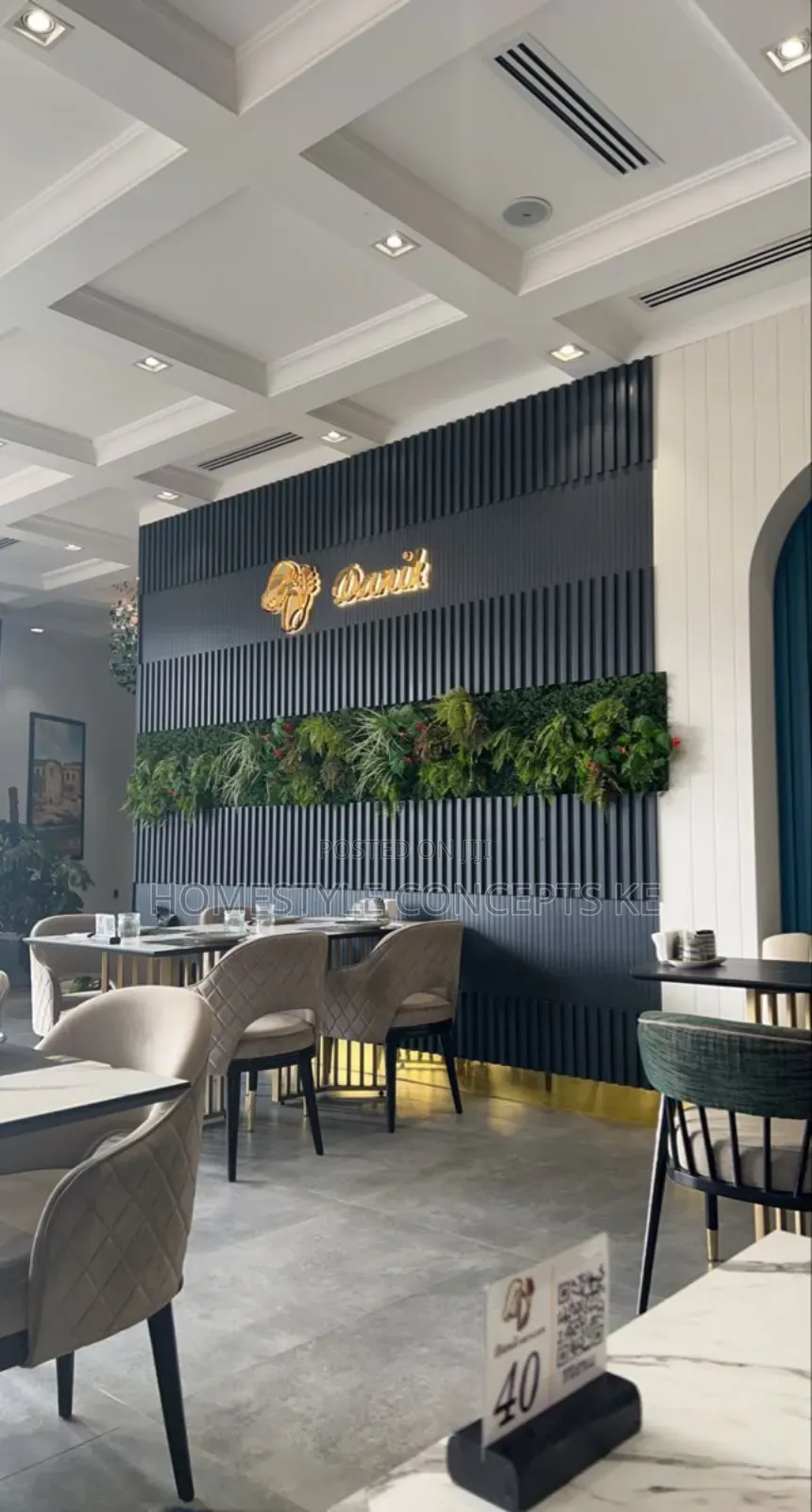 Interior Design Services for Restaurant Hotel Coffee Boba
