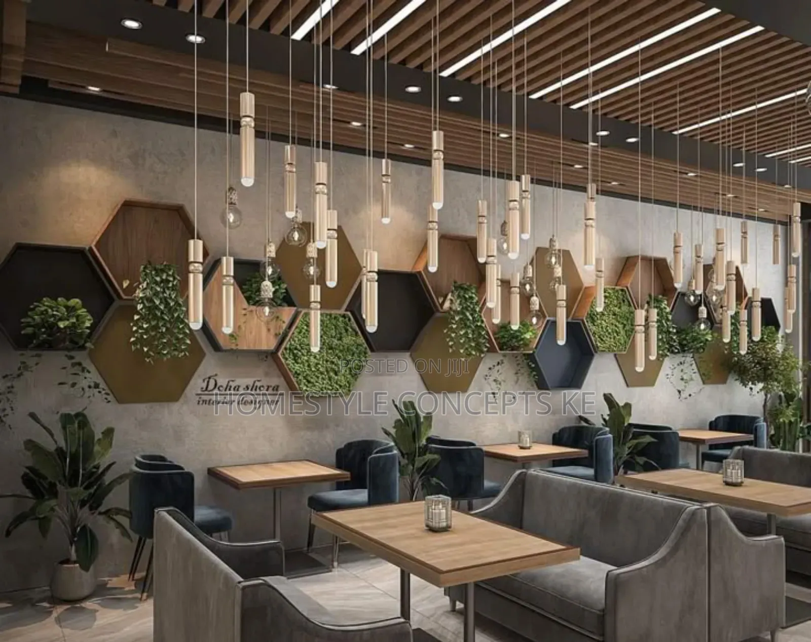 Interior Design Services for Restaurant Hotel Coffee Boba