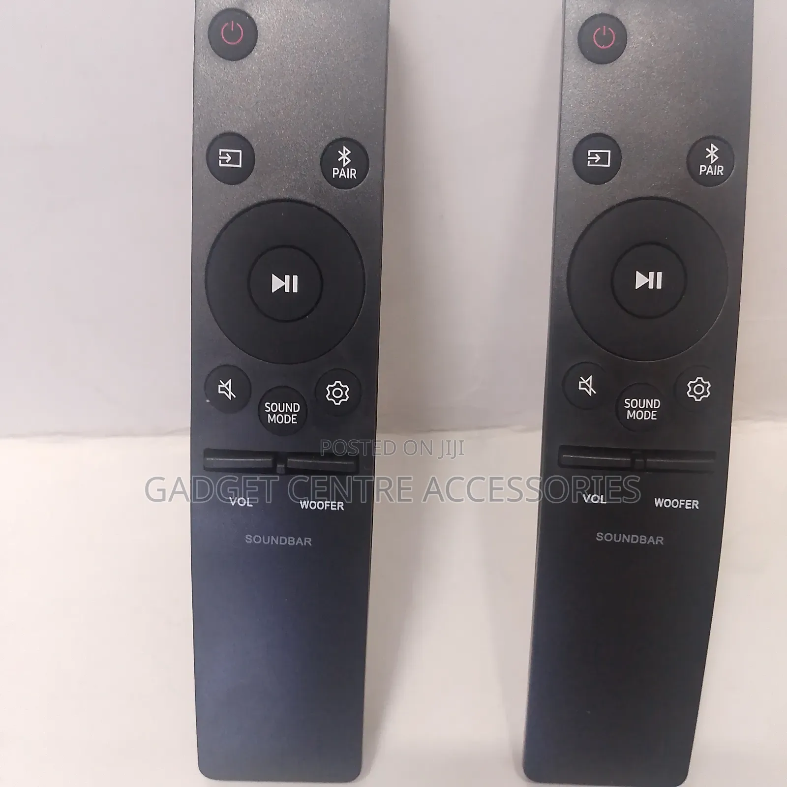 Curved Samsung Soundbar Remotes