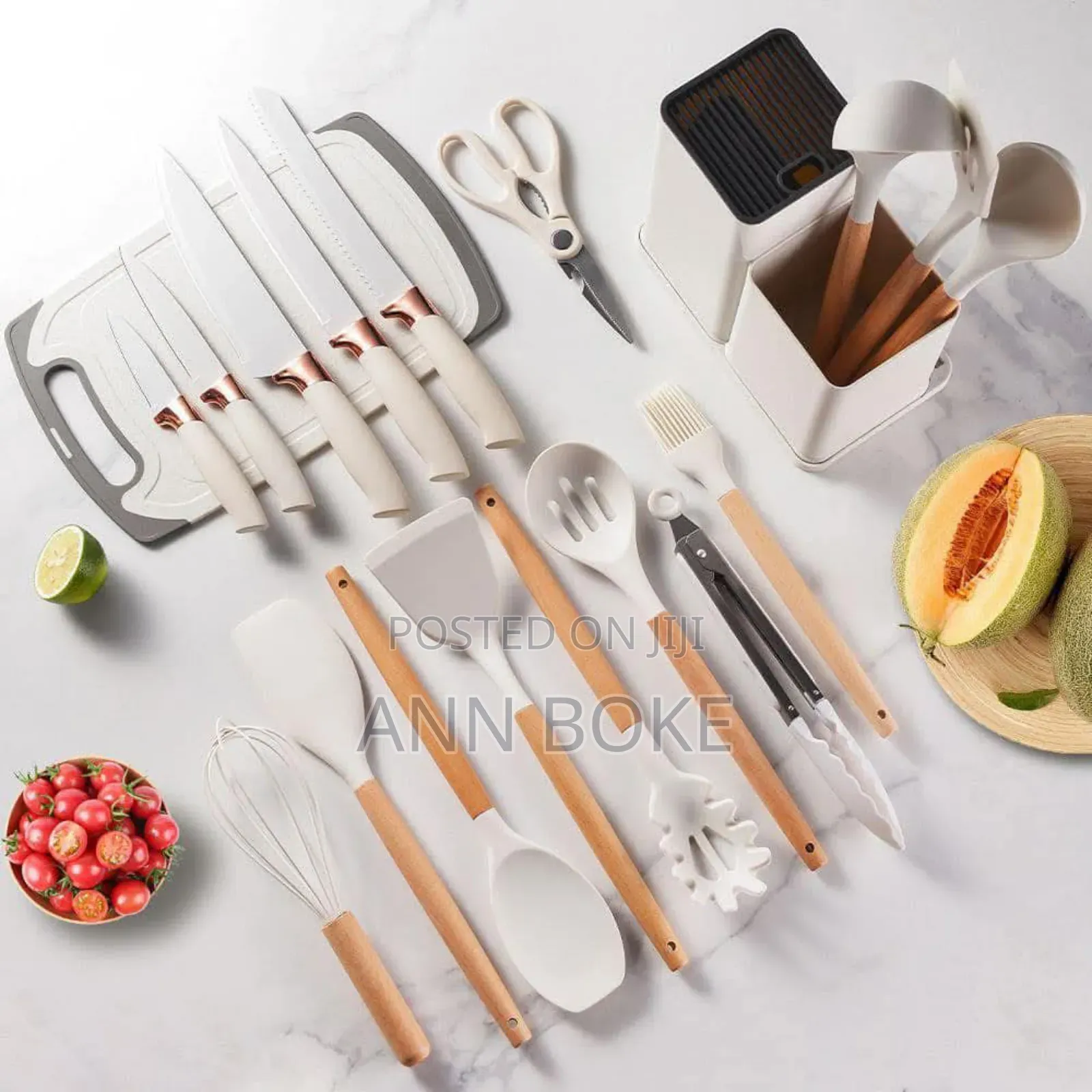 19pcs Silicone Cooking Set for 
KSH 2800