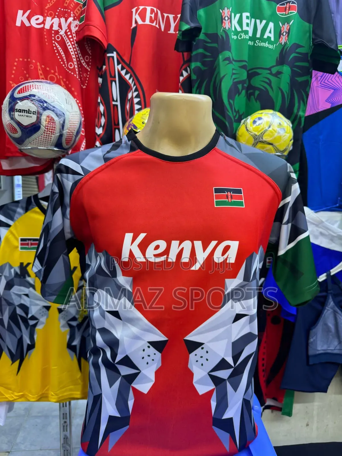 Kenya Rugby Jersey