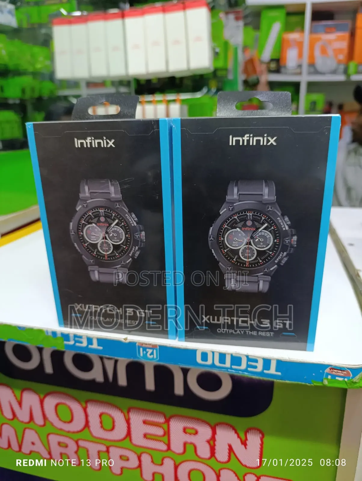 Infinix Watch 3 Gt Smart Watch 1.43′′Amoled Curved