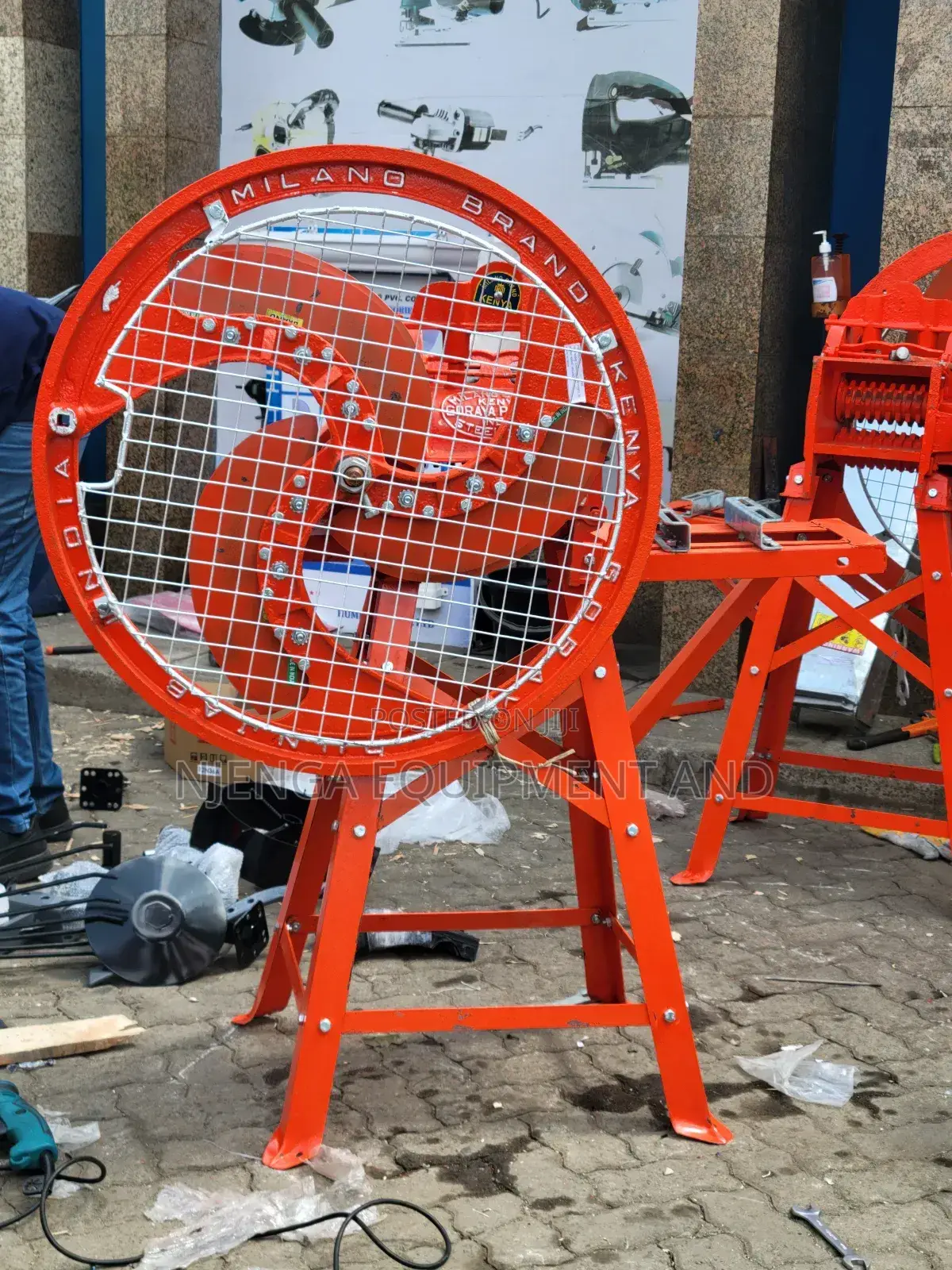 3 Blade Chaff Cutter