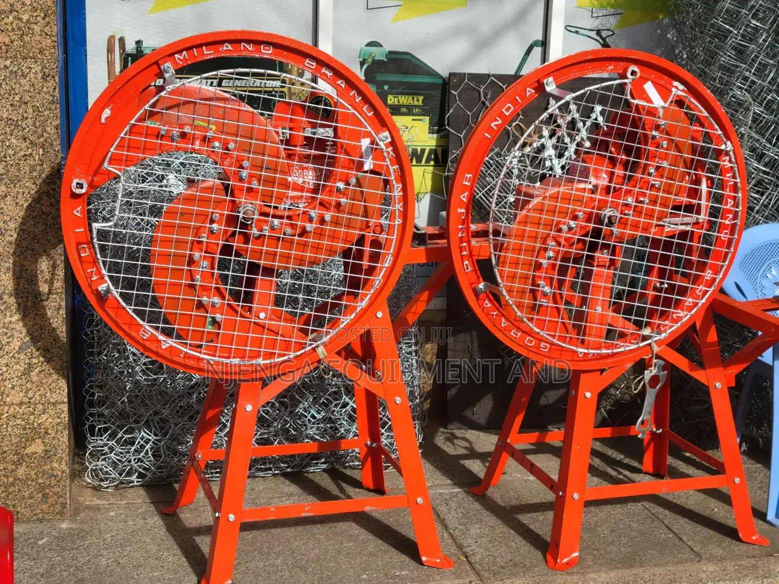 3 Blade Chaff Cutter