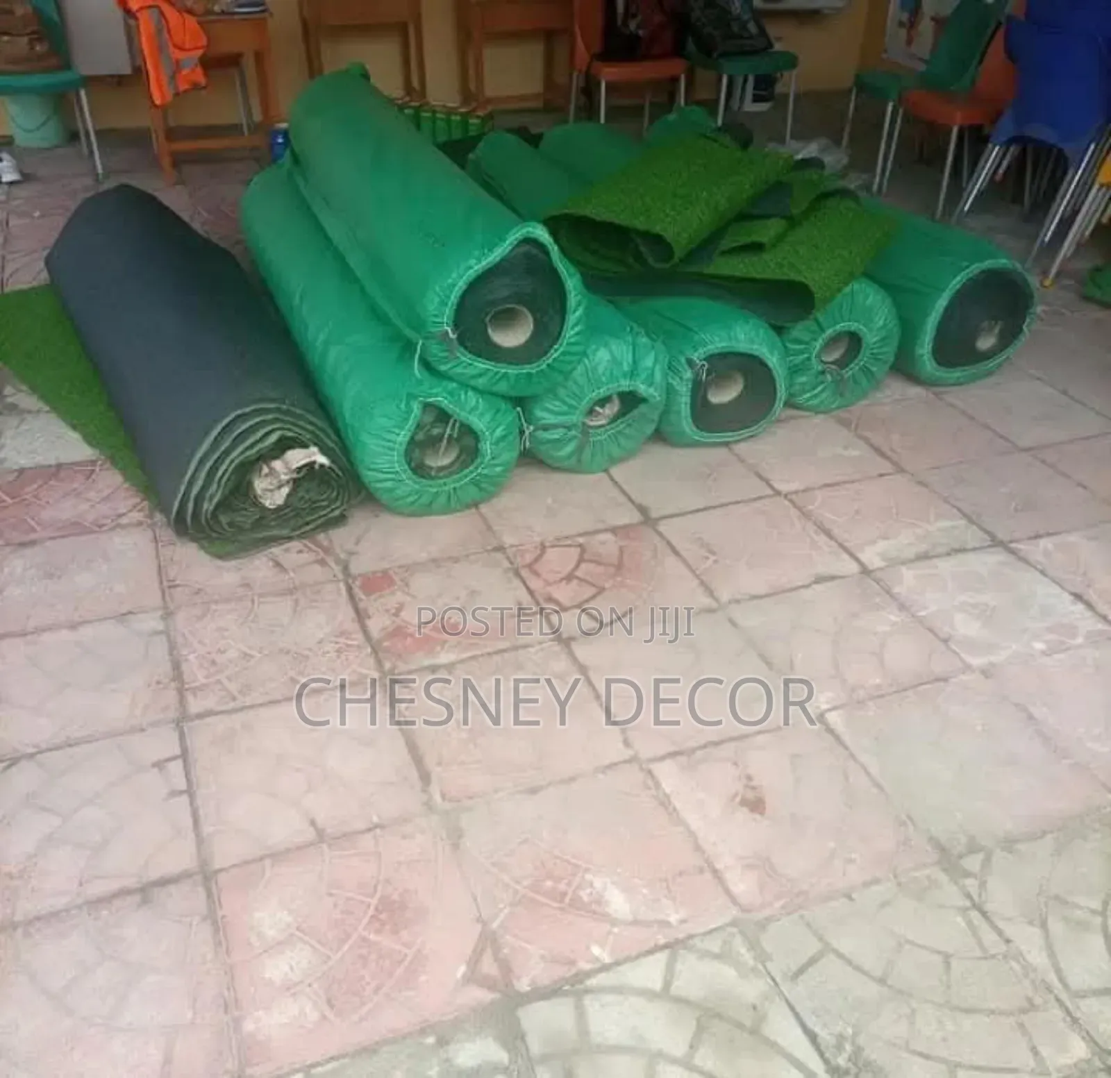 Stylish Green Grass Carpet Rolls