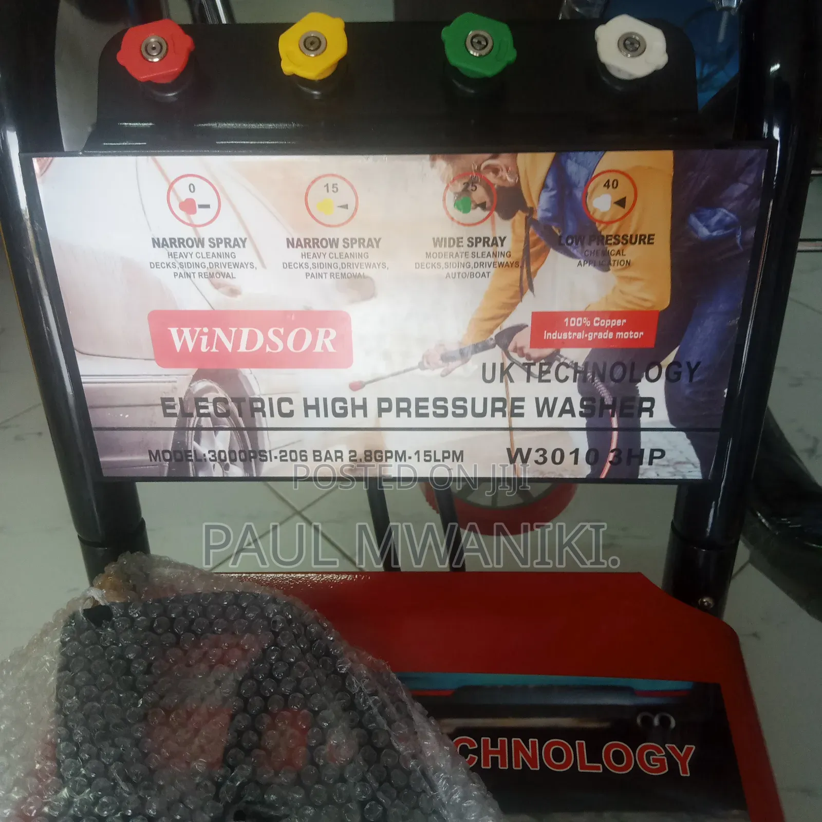 Windsor Electric High Pressure Washer