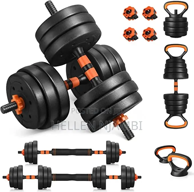 6 in 1 50kgs Multifunctional Adjustable Kettle Bell Weights