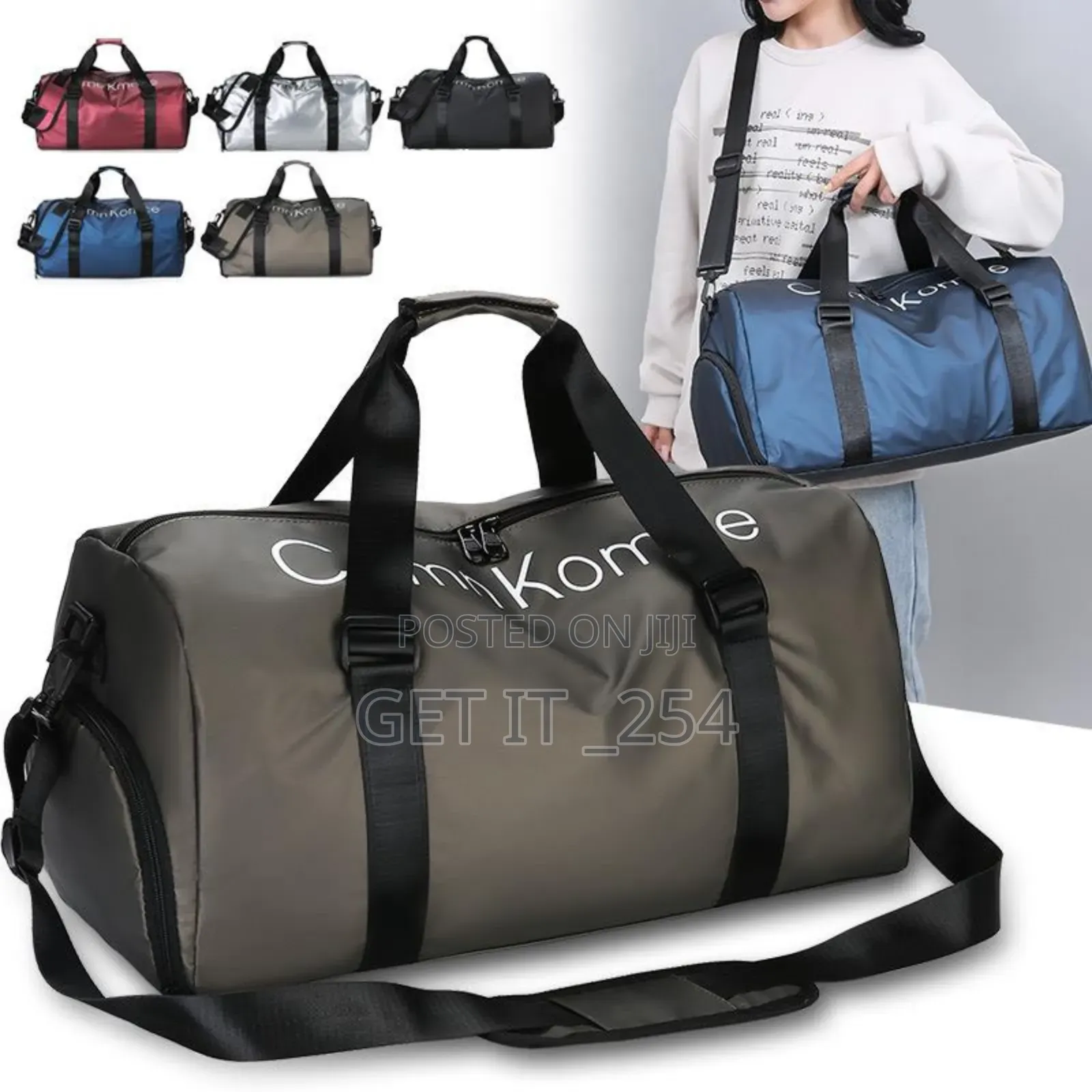 ✅Sporty Travelling Bags Has A Wet And Dry Separation