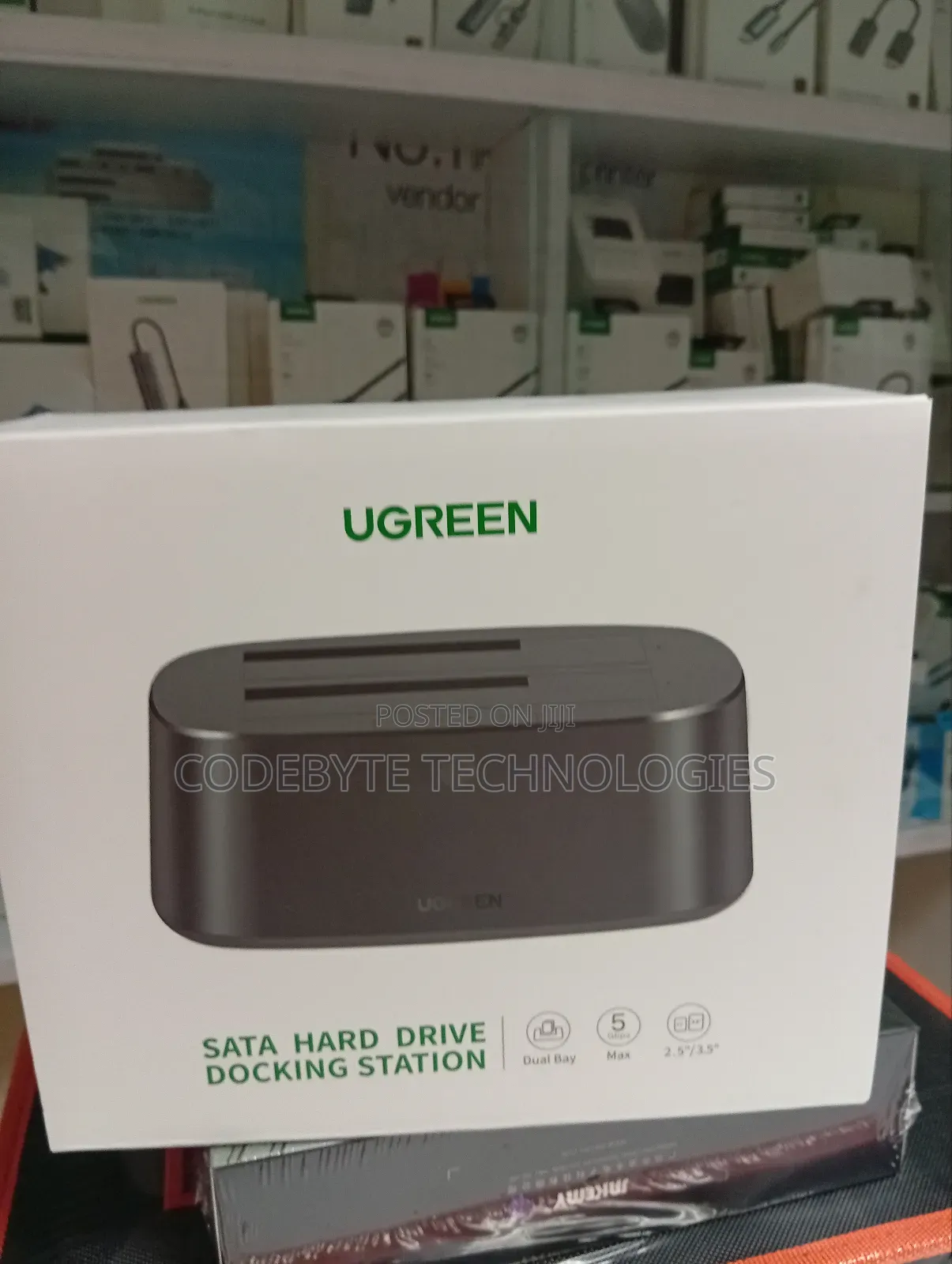 Ugreen Upto 3.5 Dual Bay Sata Hard Drive Docking Station