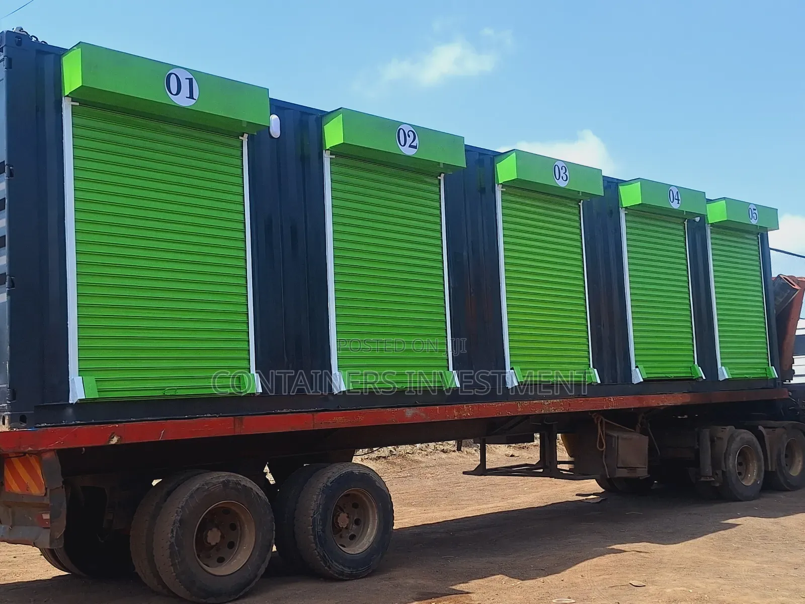 Fully Customized Container Stalls- Limited Stock.