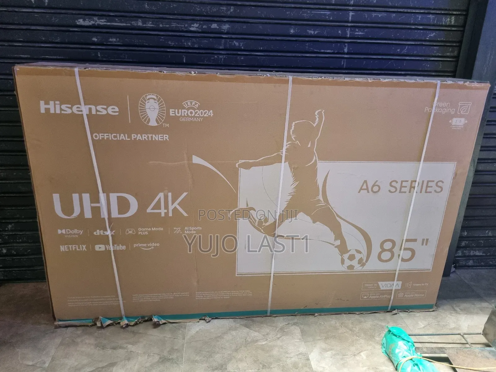 Hisense 85′′ 85a6n (New 2025) Series Vidaa Smart Uhd Tv