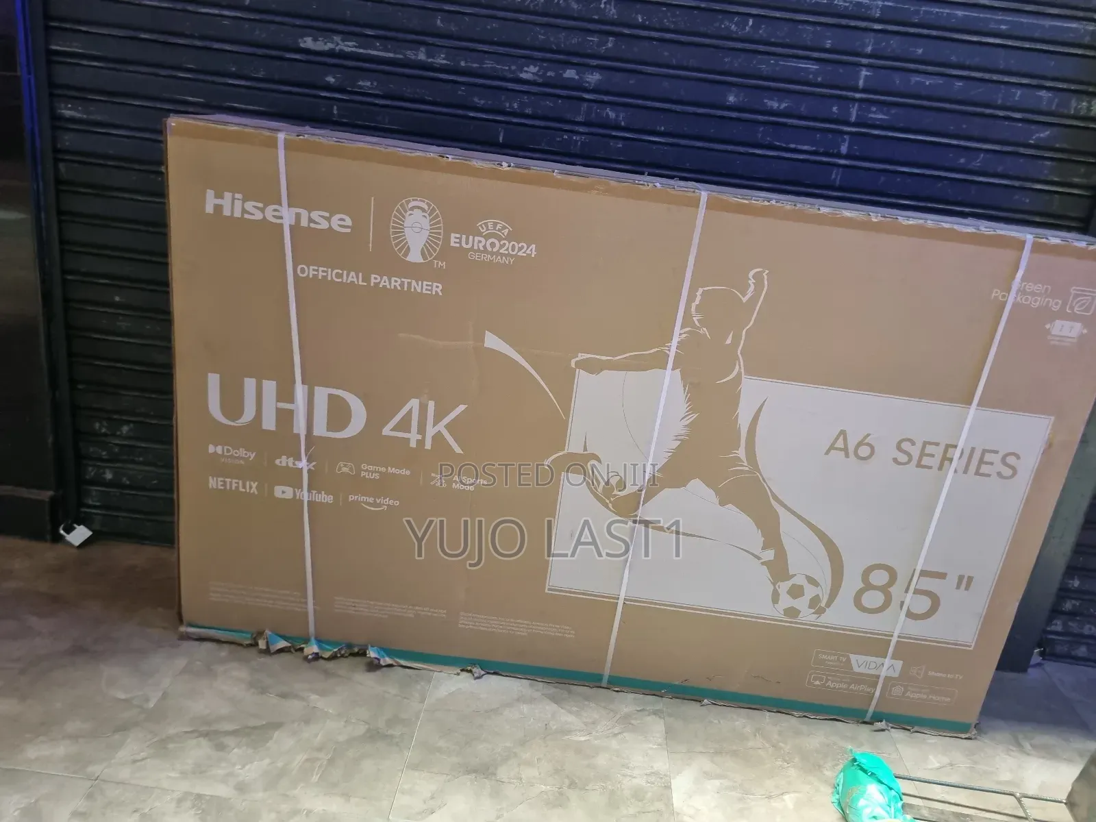 Hisense 85′′ 85a6n (New 2025) Series Vidaa Smart Uhd Tv