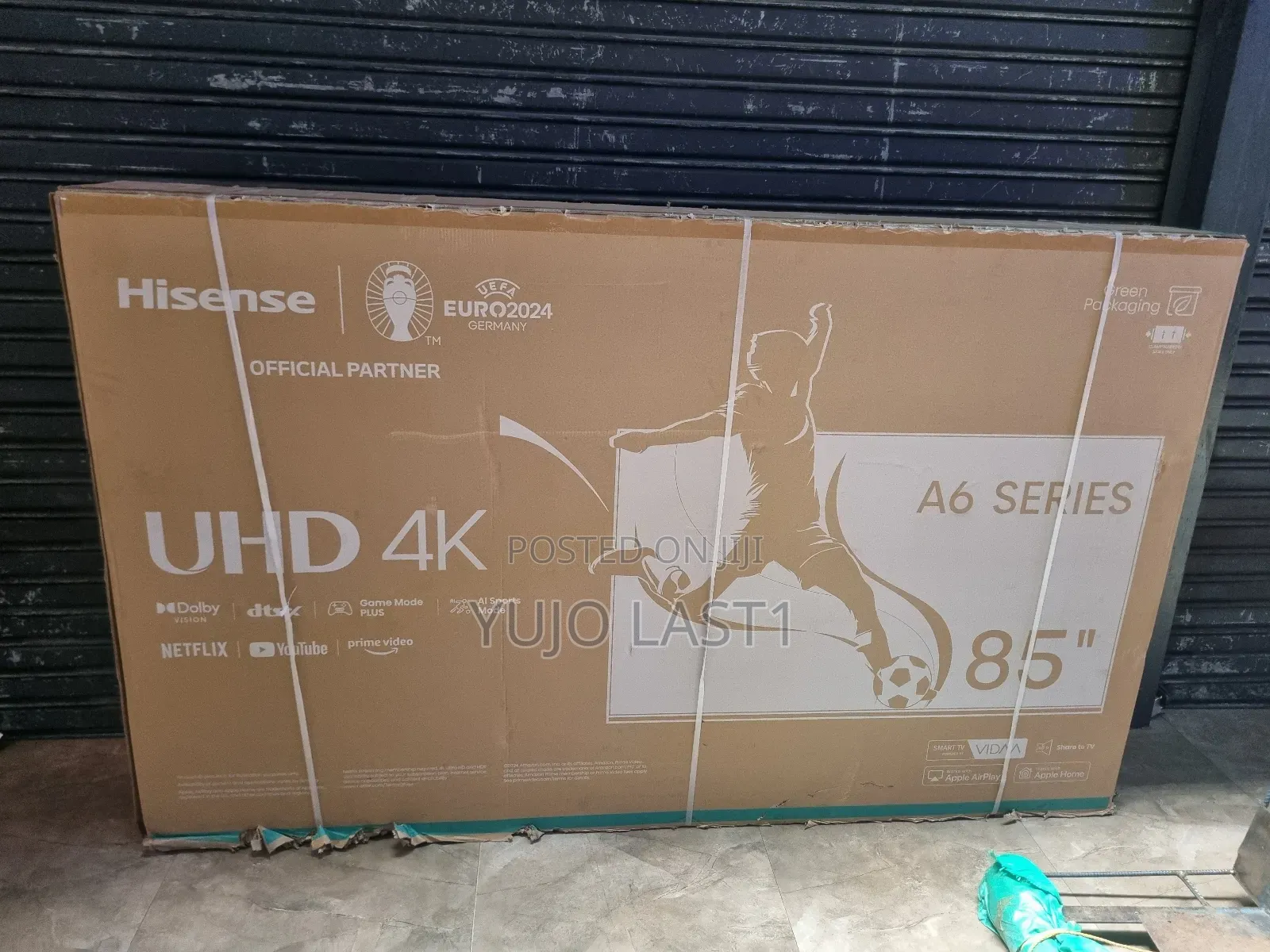 Hisense 85′′ 85a6n (New 2025) Series Vidaa Smart Uhd Tv
