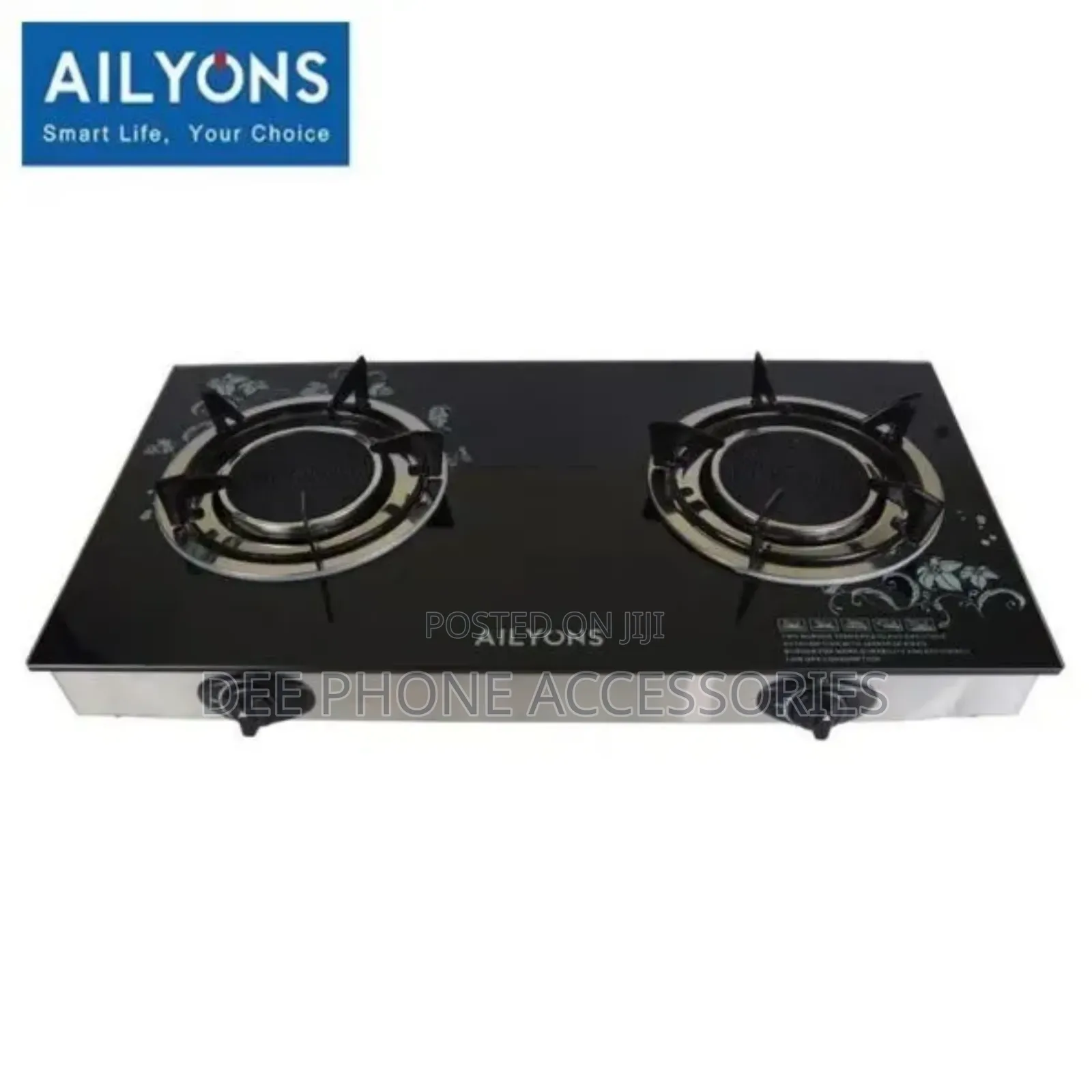Ailyons 2 Burner Glass Stove