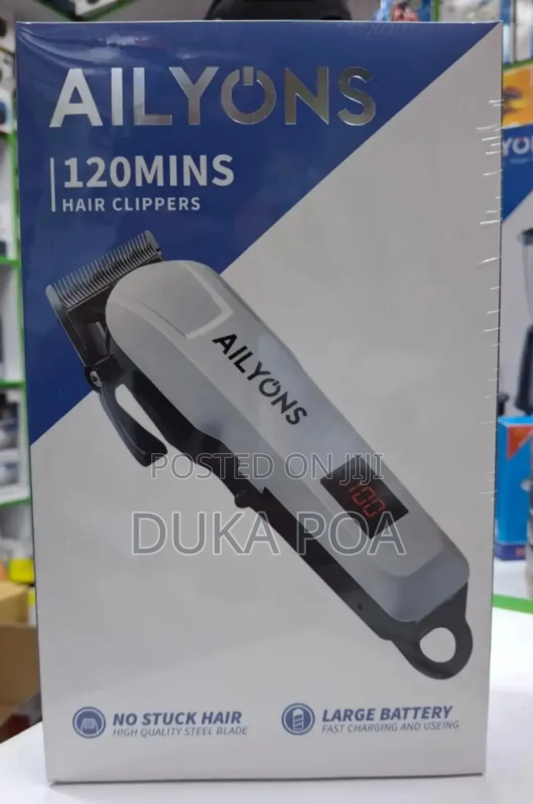 Ailyons Hair Clipper Large Battery