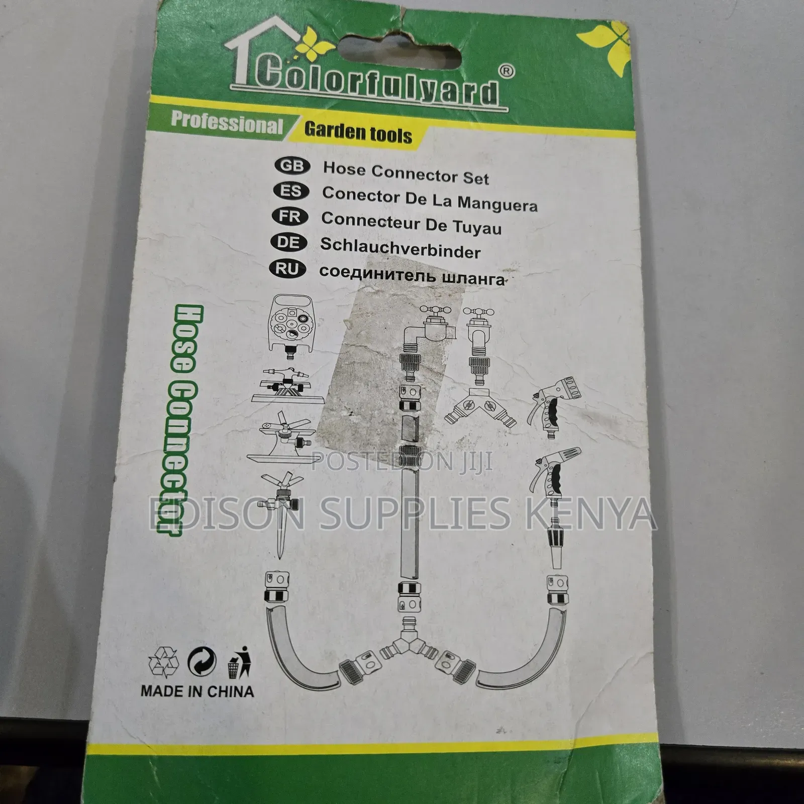 Hose Connector Y Valve 3 Way Splitter for Hose Pipe