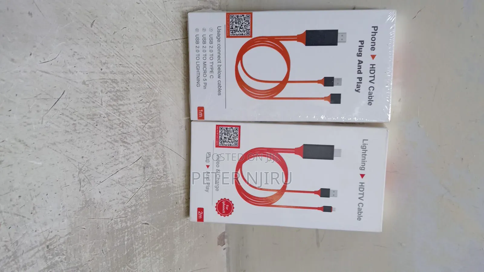Phone HDTV Cable Plug and Play