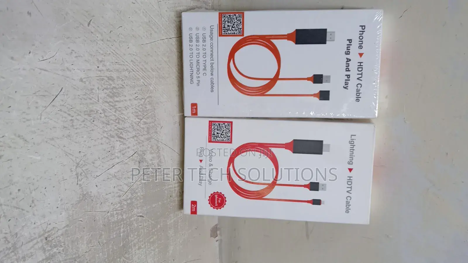 Phone HDTV Cable Plug and Play