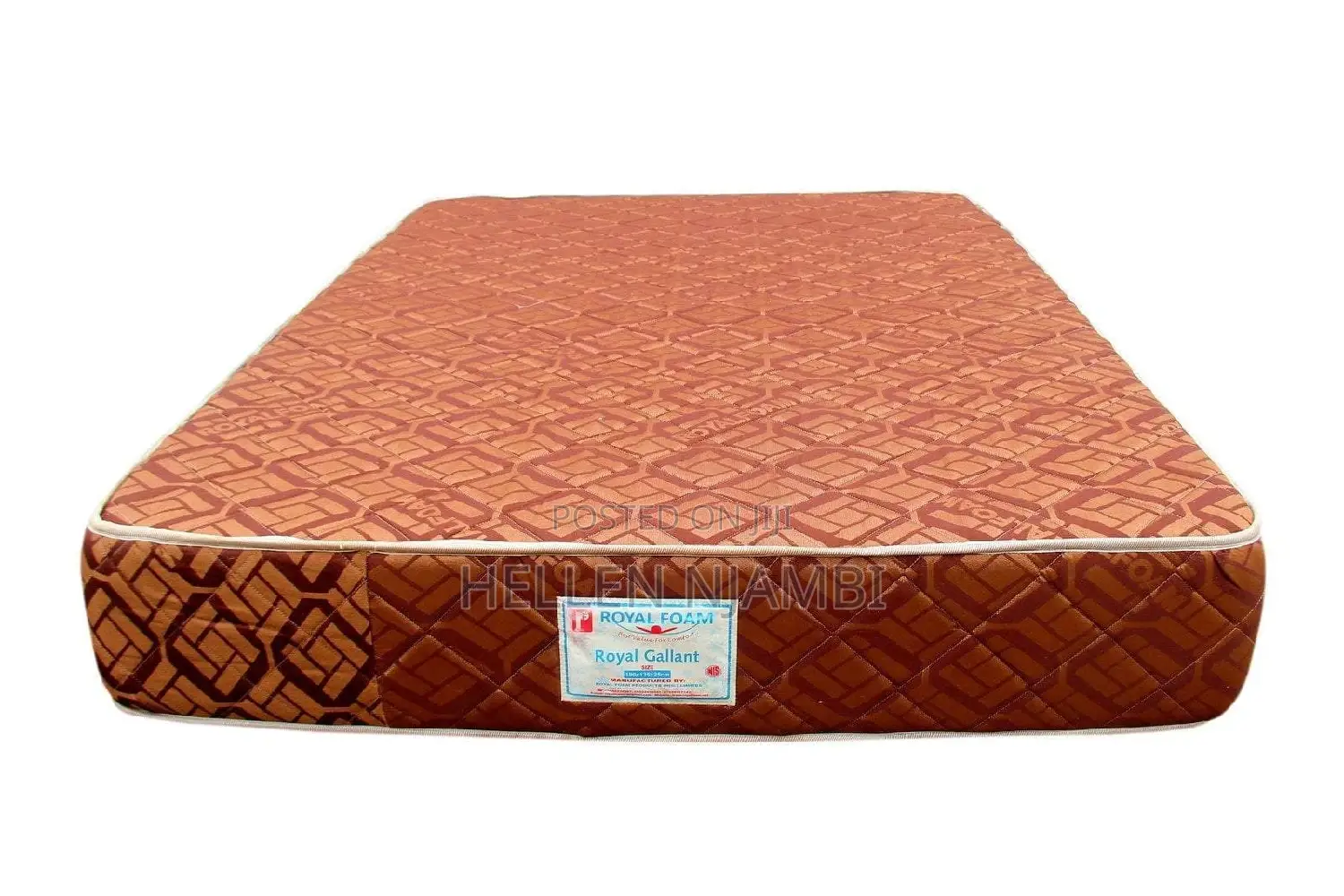 Ndovu 12inch 6×6 High Density Quilted Mattress