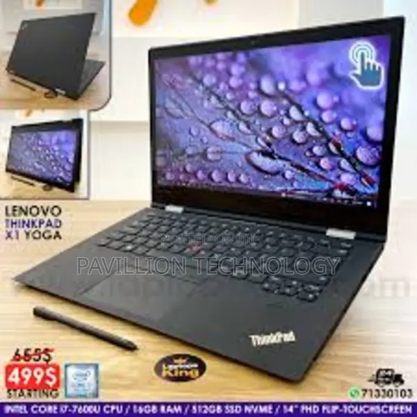 Laptop Lenovo Thinkpad X1 Yoga 16GB Intel Core I7 SSD 512GB