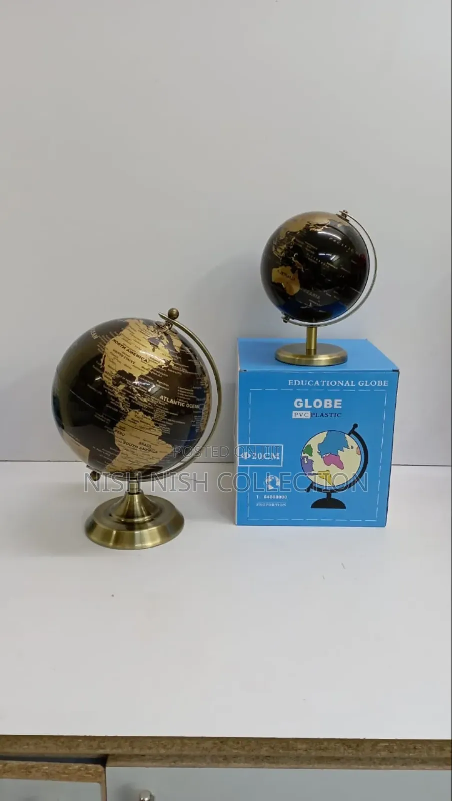 Rotating Globe World Map
