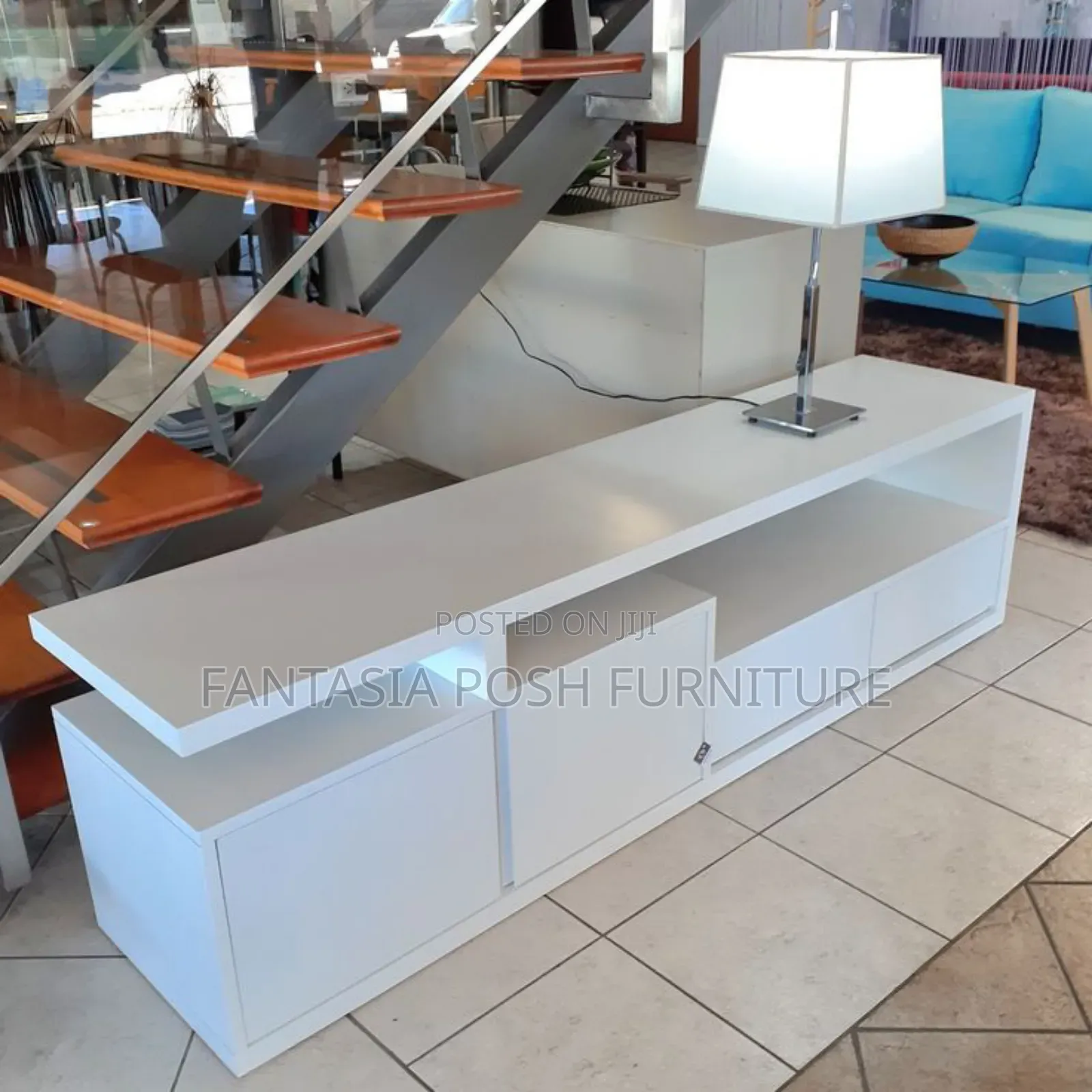 Minimalist White Tv Stand