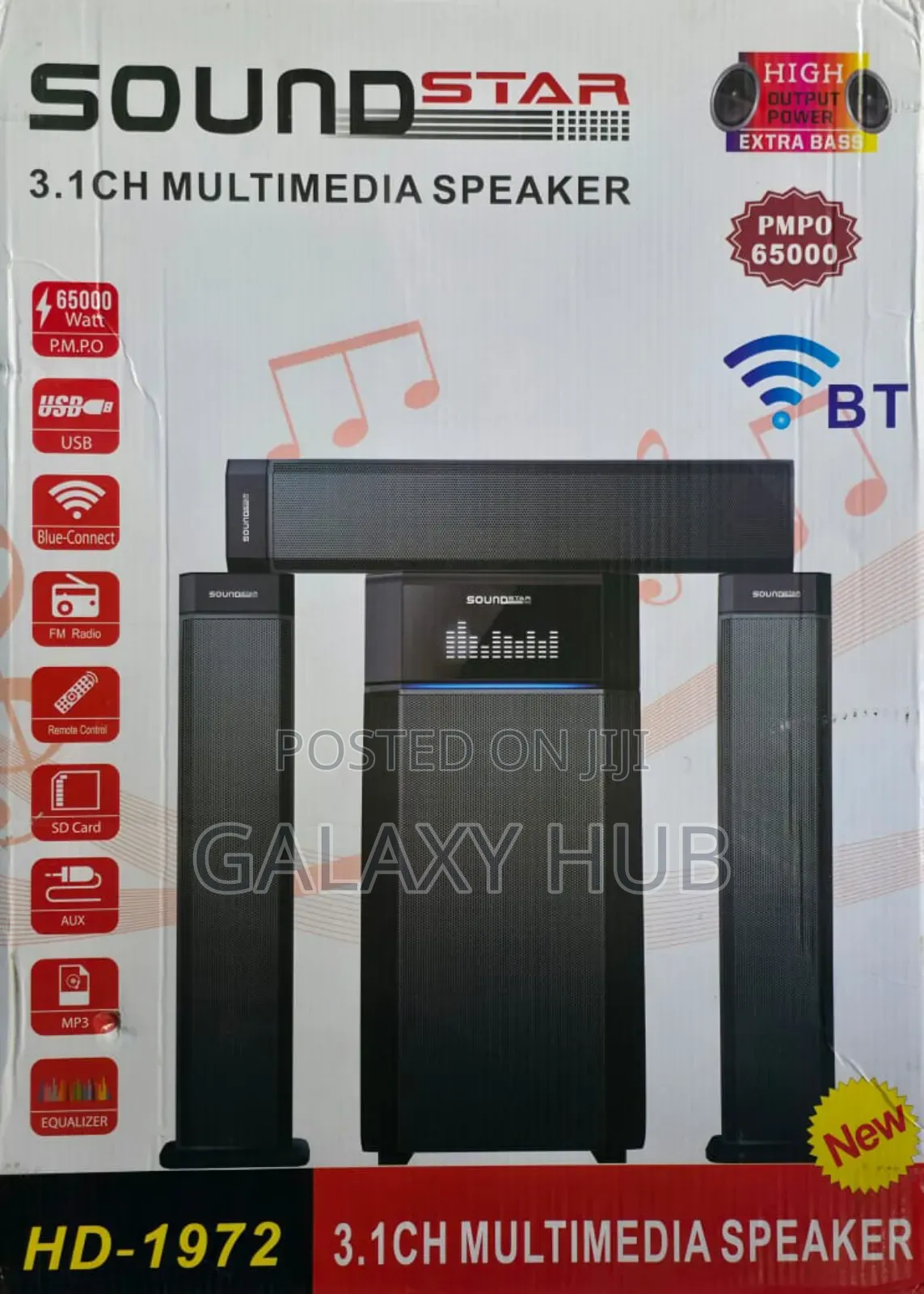 Soundstar Hd-1972 3.1 65000watts