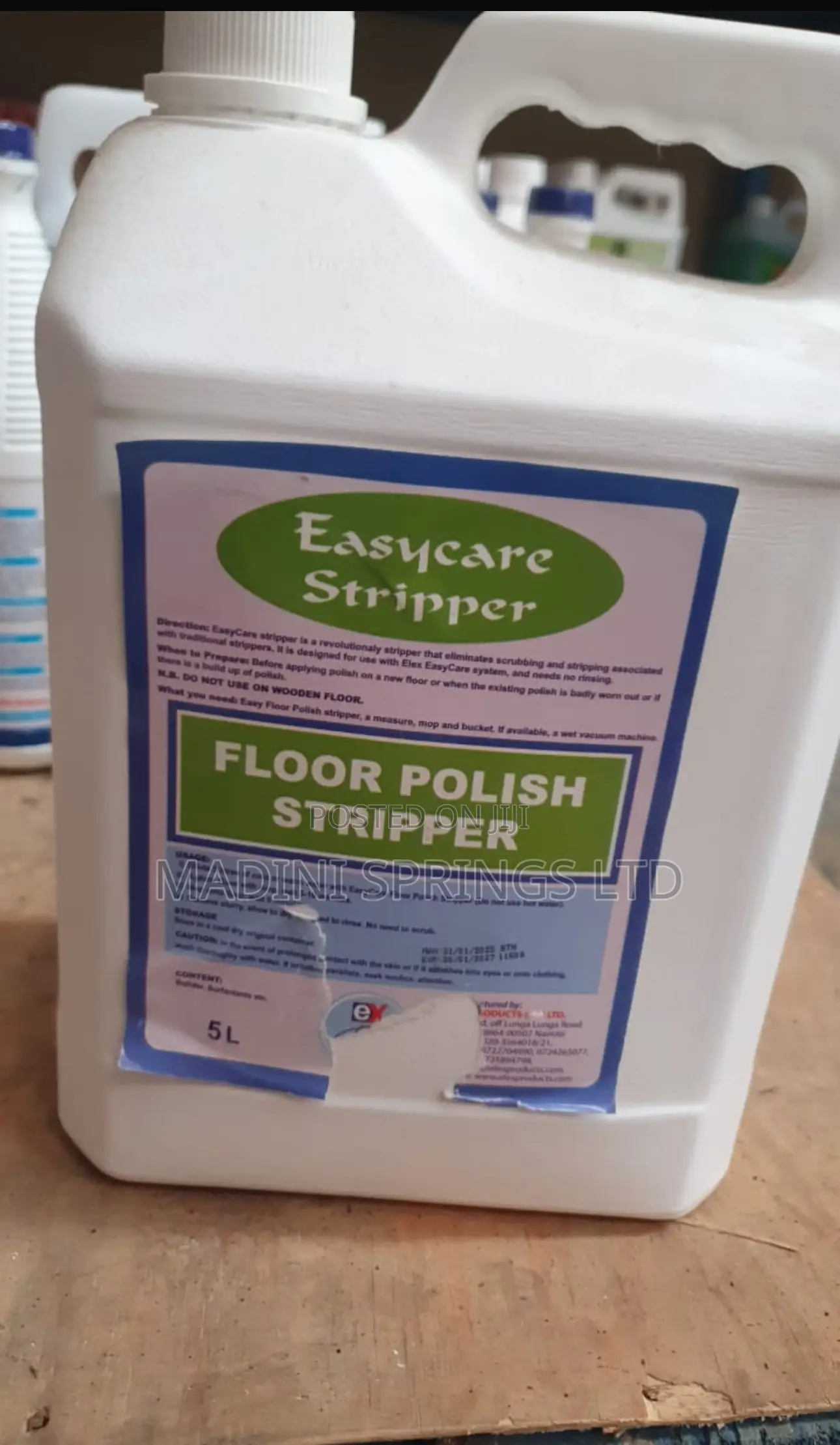 Terazzo/Mazeras Floor Stripper for Removing Old Floor Polish