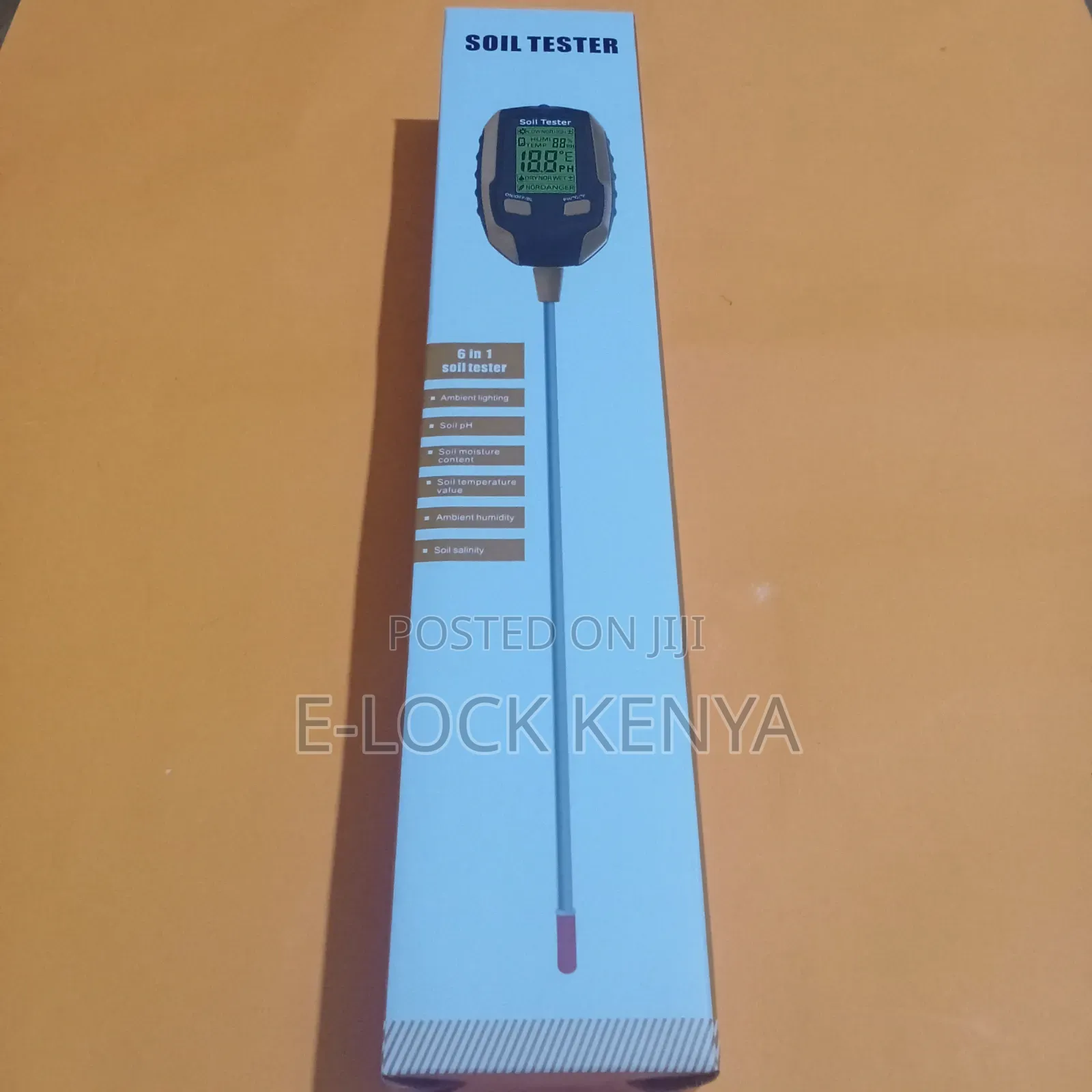 Soil Fertility Testing Meter 6 in 1