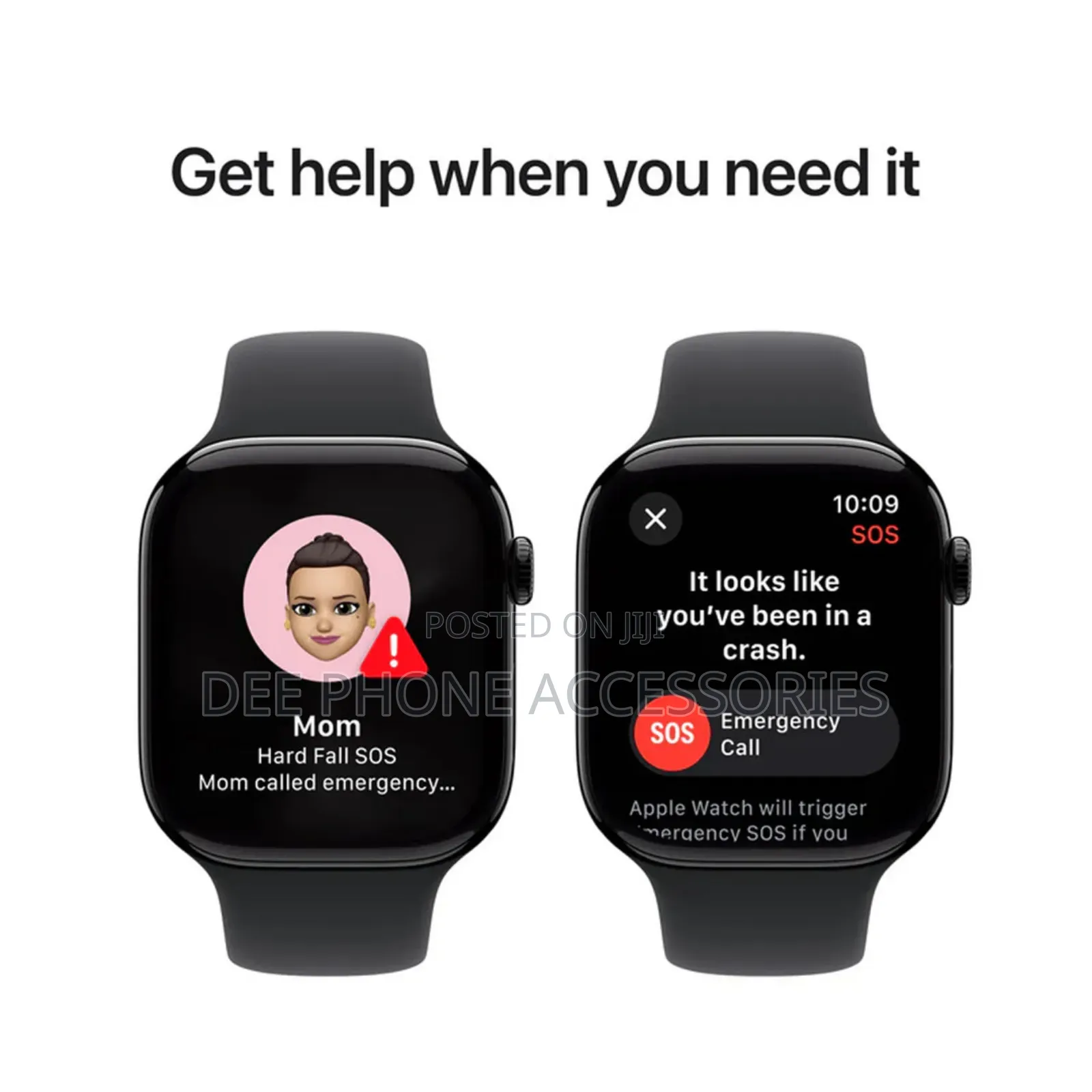 Apple Series 10 42mm Jet Black Smart Watch