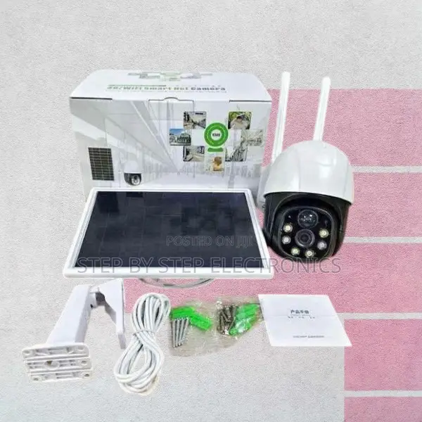 4g Simcard PTZ Rotating Solar Camera With Sd Card Slot