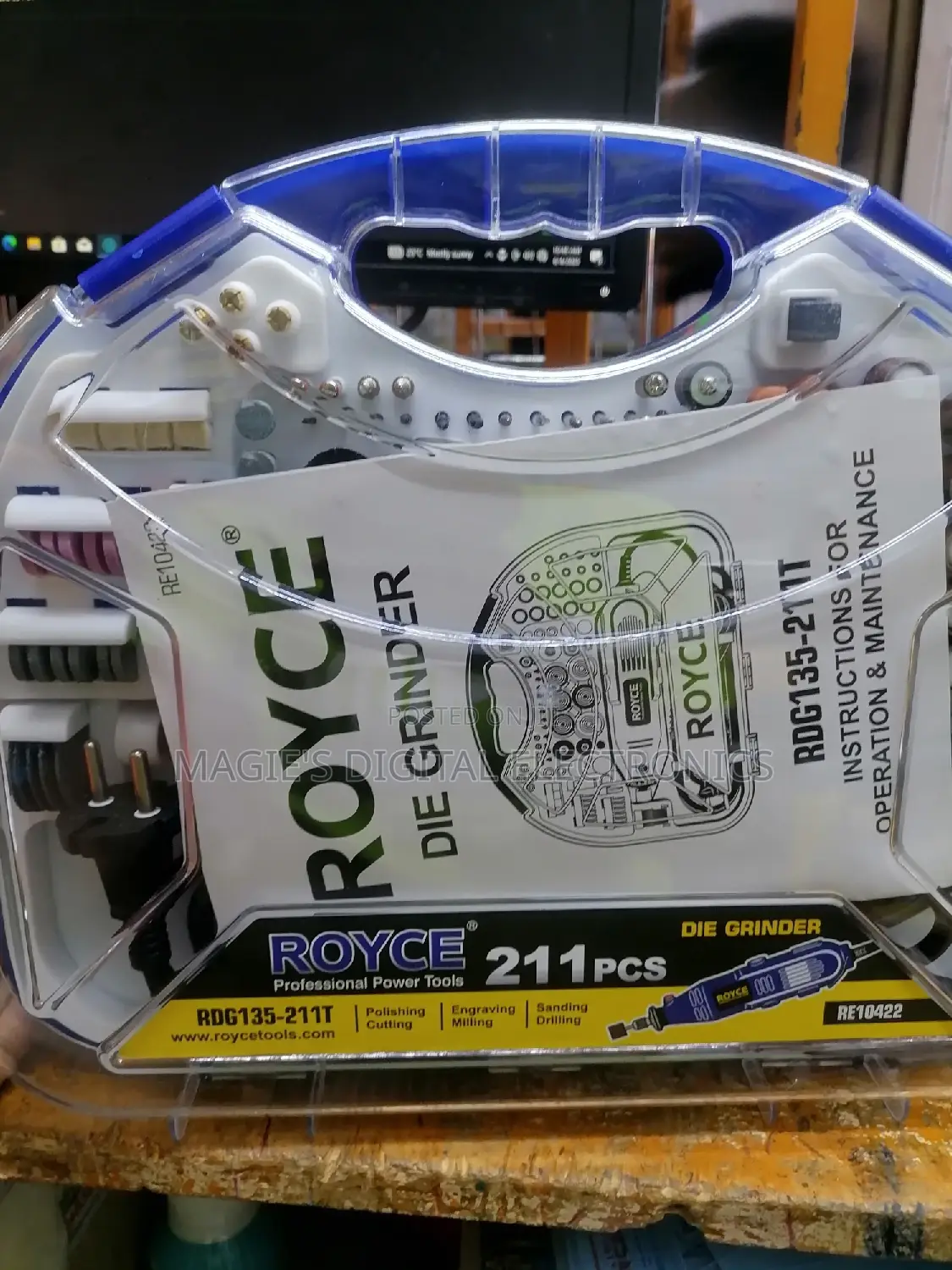 Best Quality 211pcs Royce Die Grinder