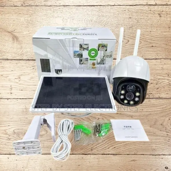 4g Simcard PTZ Rotating 1080p Hd Security Solar Camera