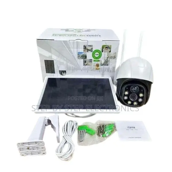 High Quality Resolution 4g Simcard PTZ Rotating Solar Camera