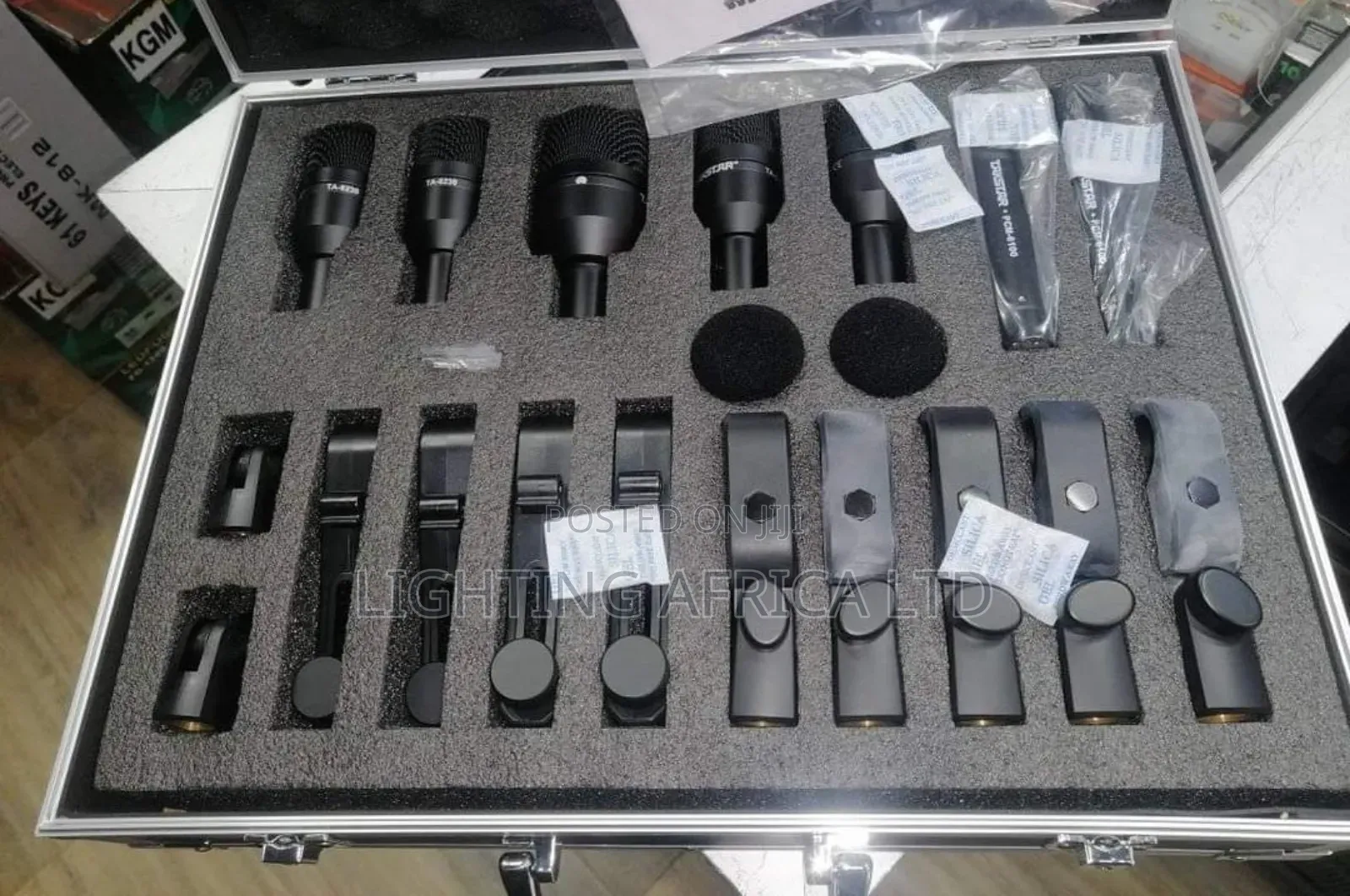 Quality Full Set Drum Set Microphones Complete