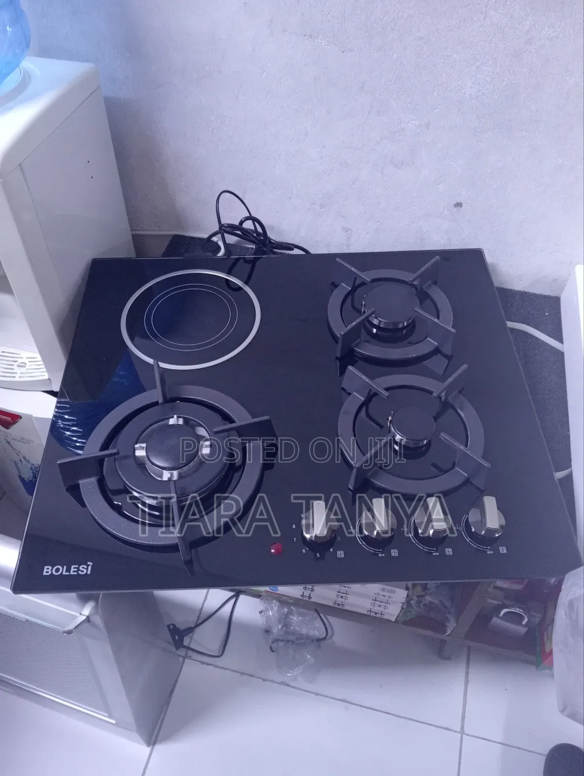 Bolesi 60cm Built in Hob Cooker 3gas and 1 Induction Burner