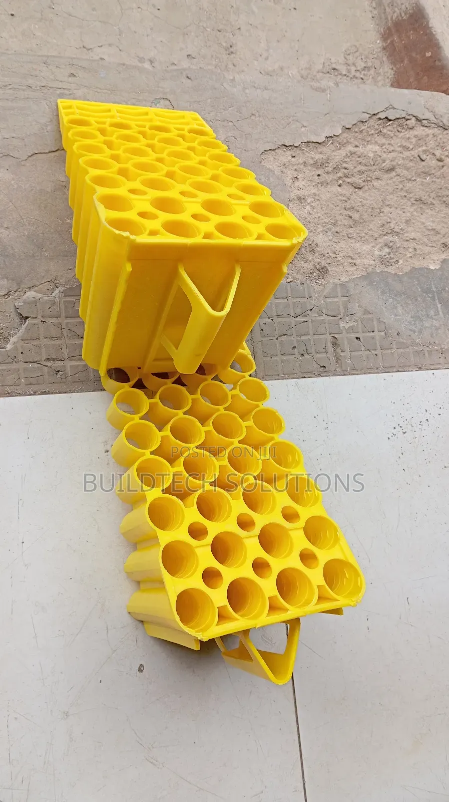Yellow Plastic Wheel Chocks