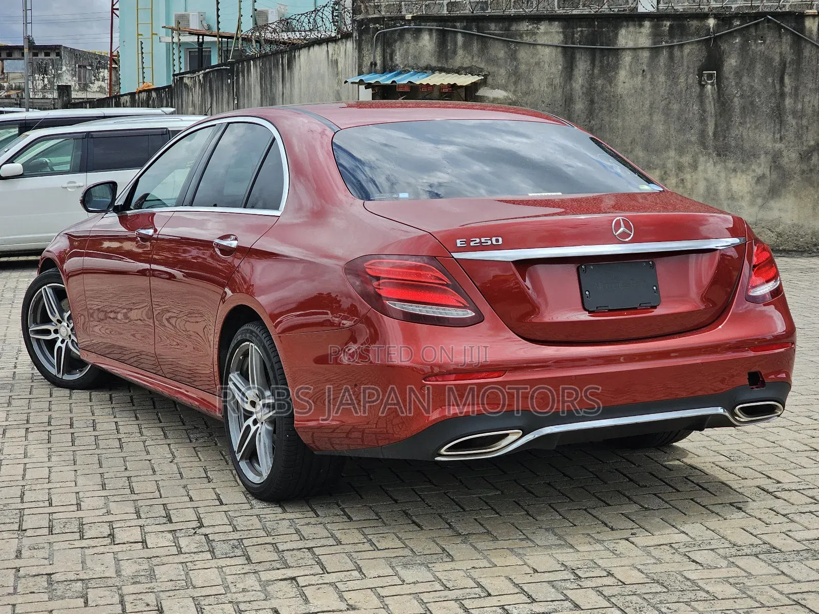 Mercedes-Benz E250 2018 Red