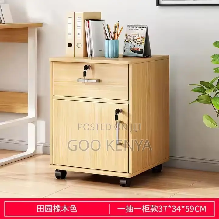 Office Cabinet ; Modern 3-Drawer Office Cabinet With Storage