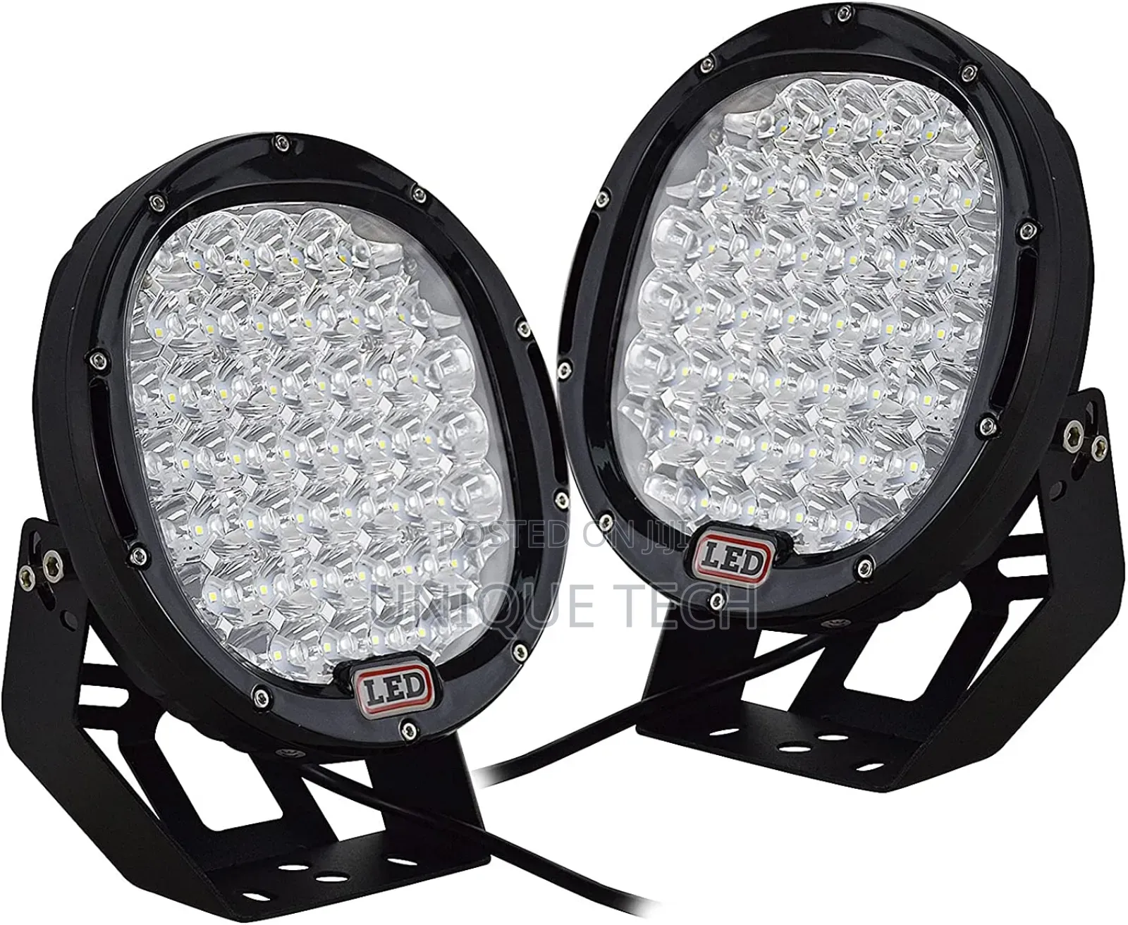 9-Inch Led Spot Lights 2pcs – Bright Off-Road Beam